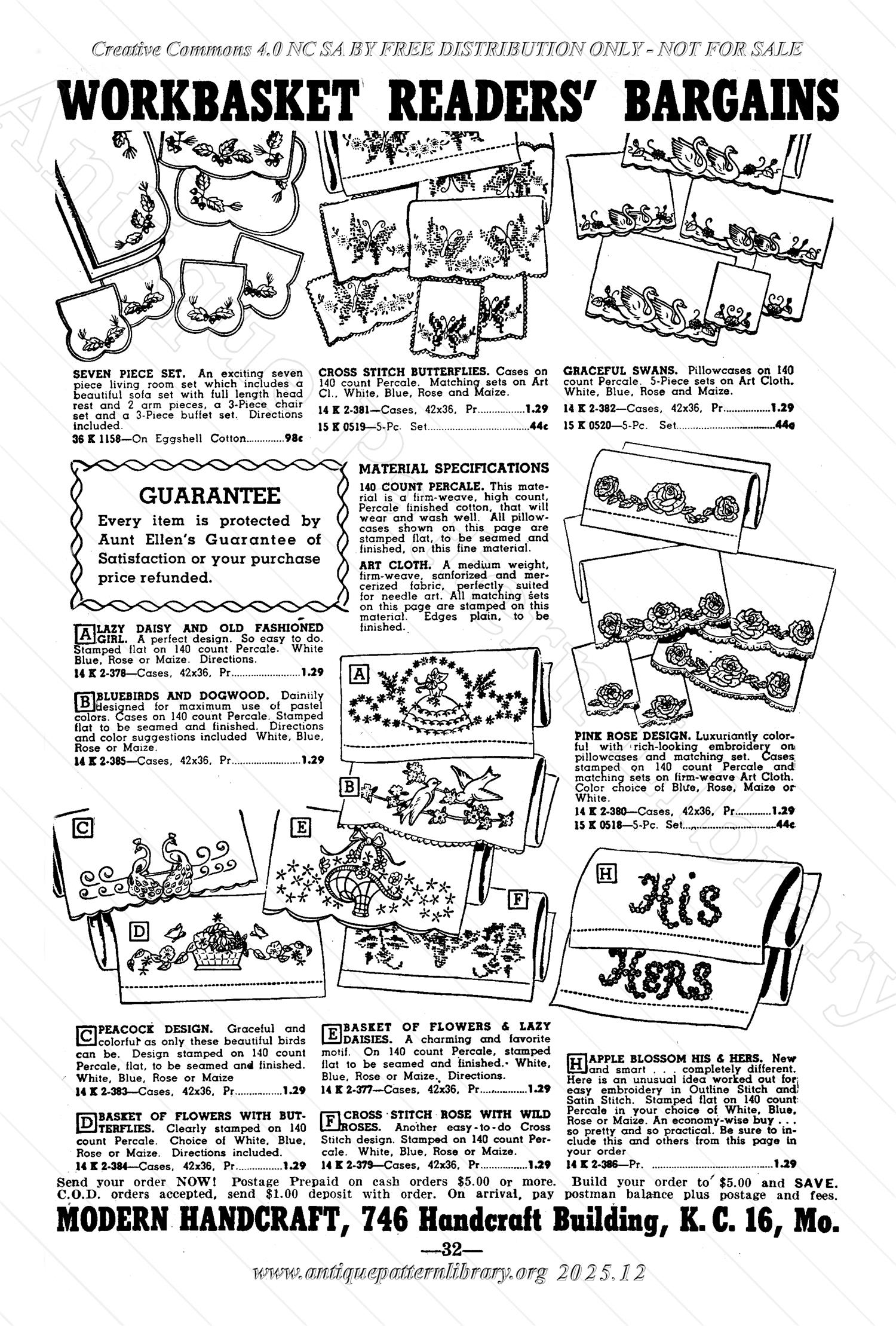 I-WB174 The Workbasket Volume 17 January 1952 No. 4