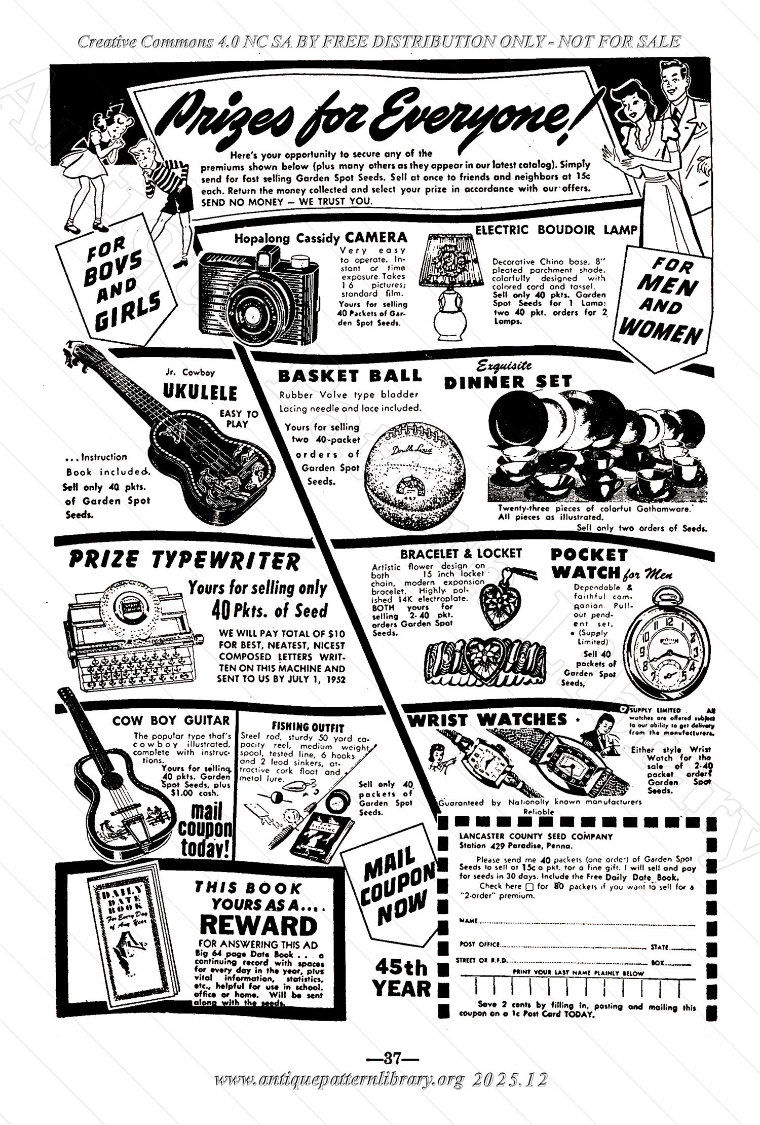 I-WB174 The Workbasket Volume 17 January 1952 No. 4