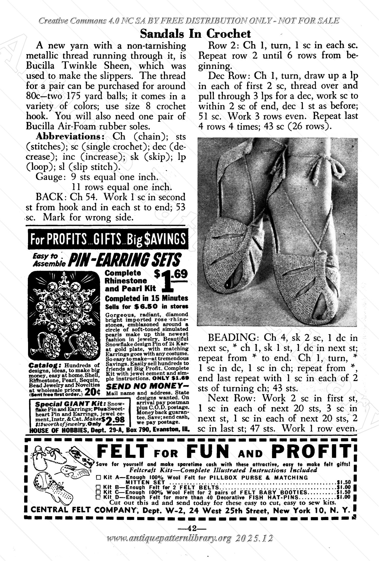 I-WB174 The Workbasket Volume 17 January 1952 No. 4