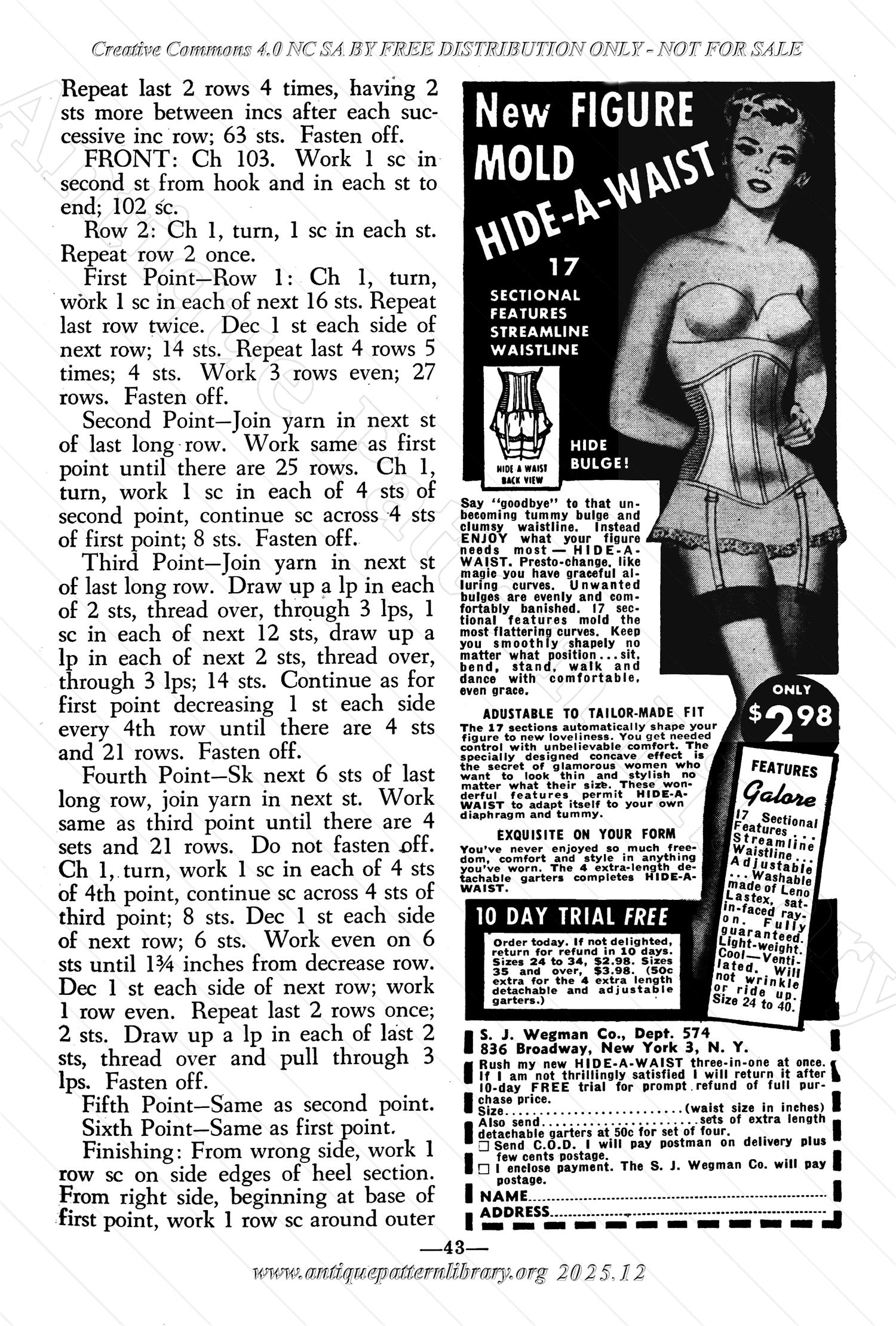 I-WB174 The Workbasket Volume 17 January 1952 No. 4