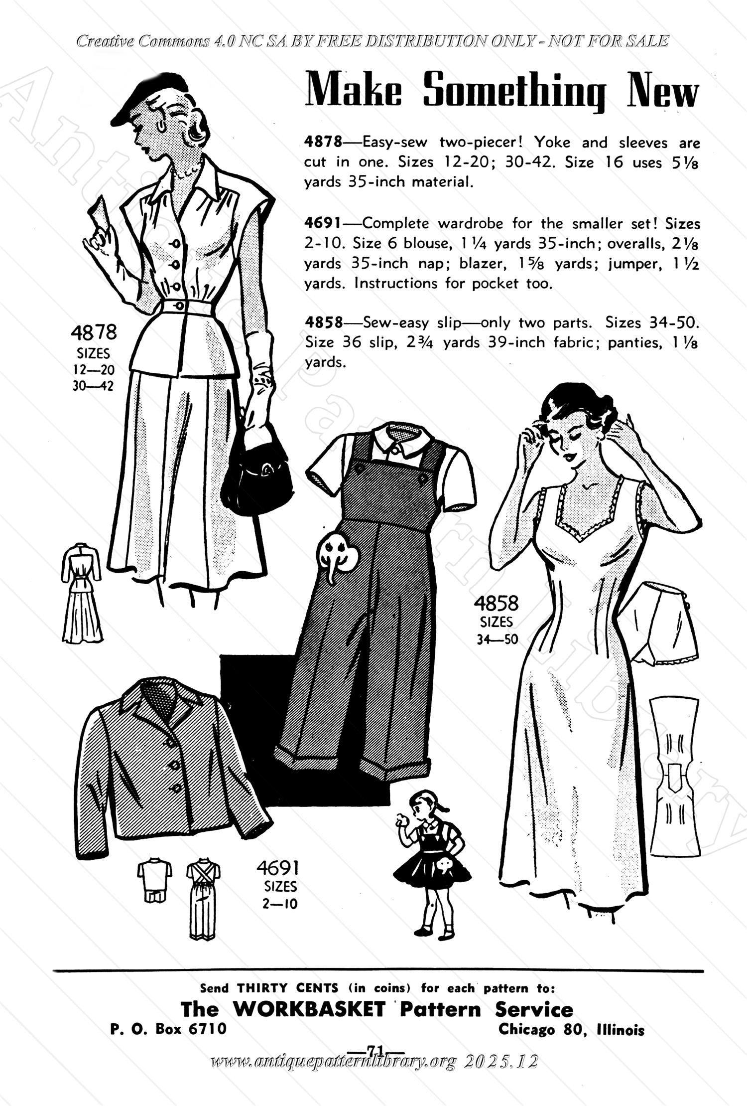 I-WB174 The Workbasket Volume 17 January 1952 No. 4