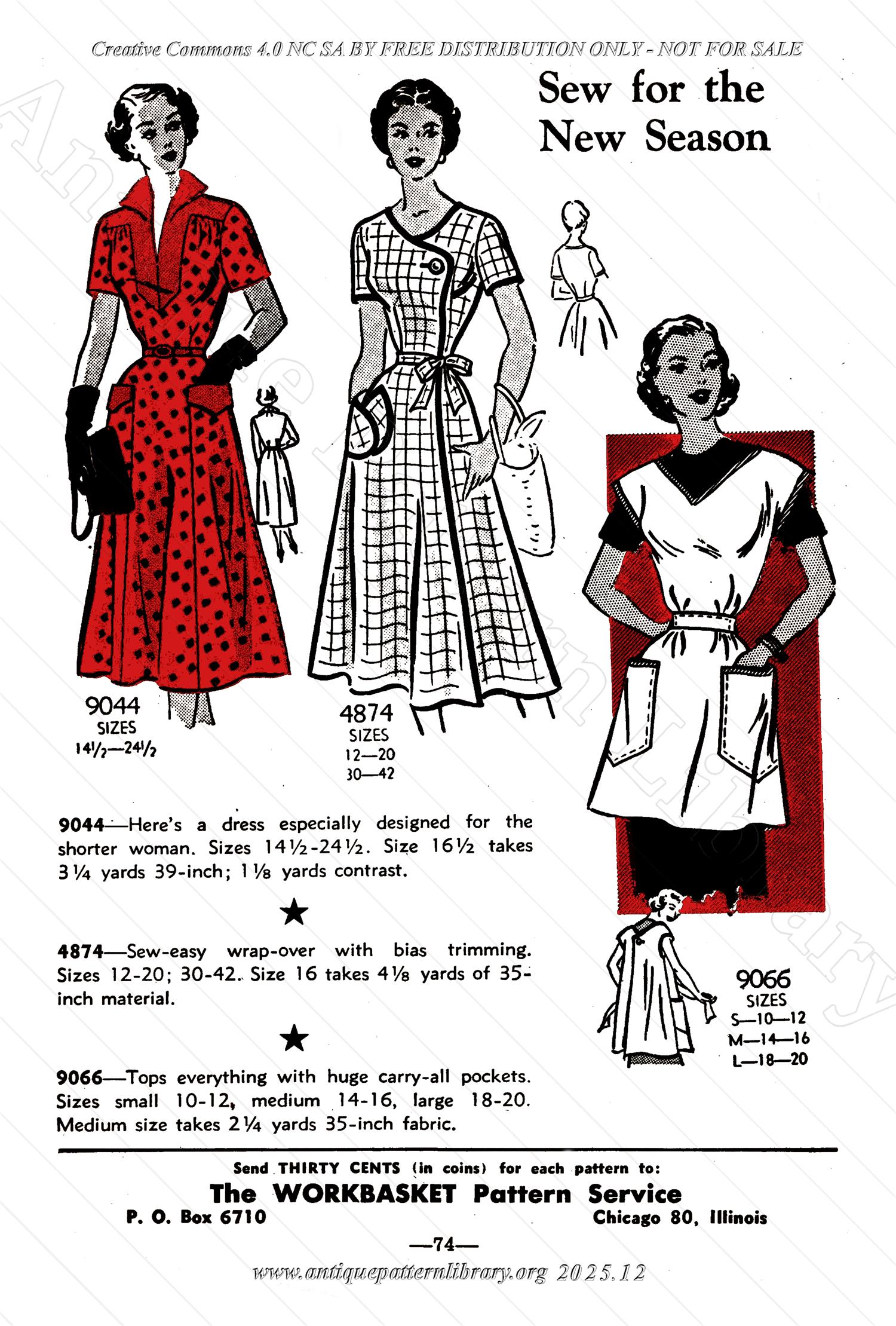 I-WB174 The Workbasket Volume 17 January 1952 No. 4