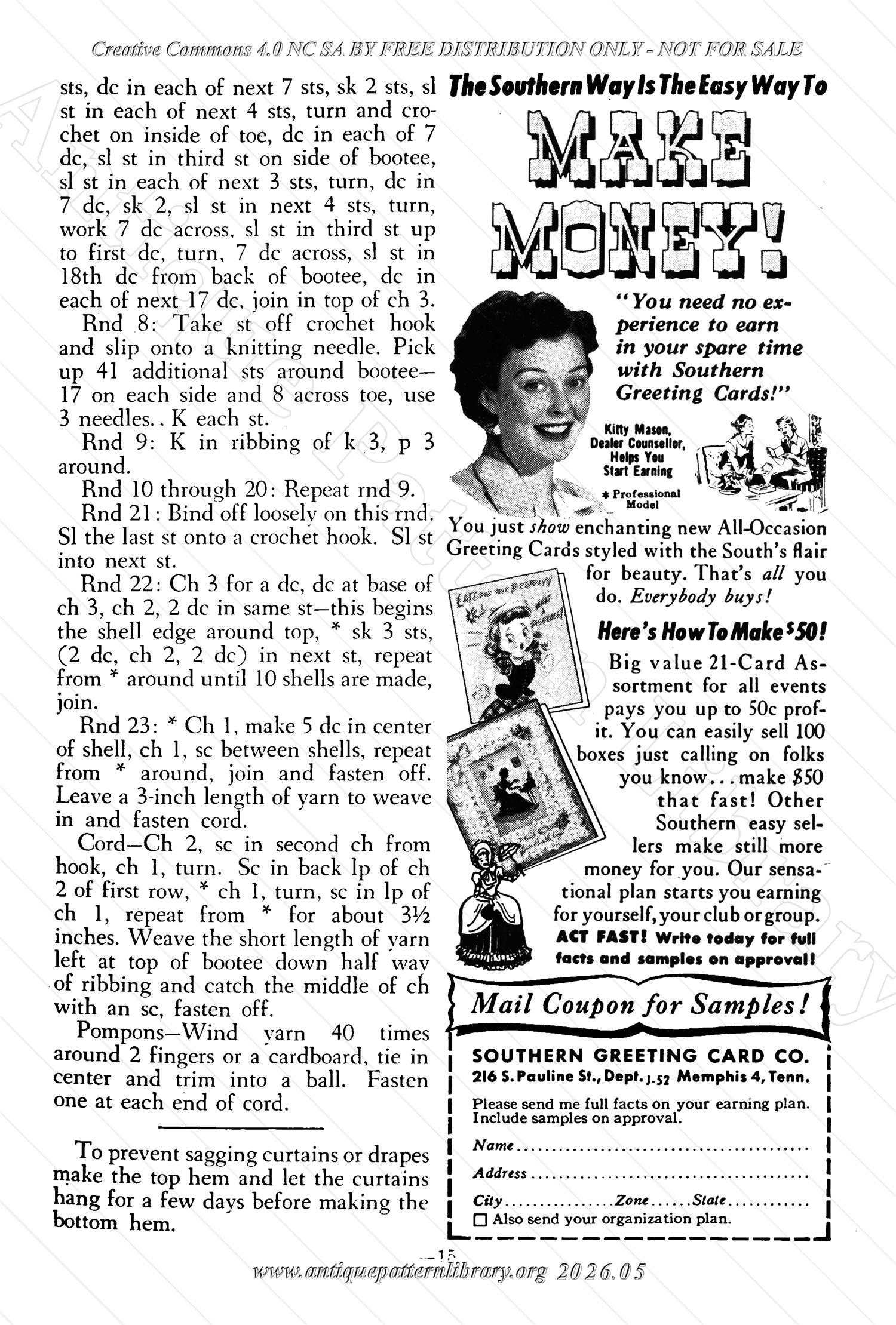 I-WB175 The Workbasket Volume 17 February 1952 No. 5