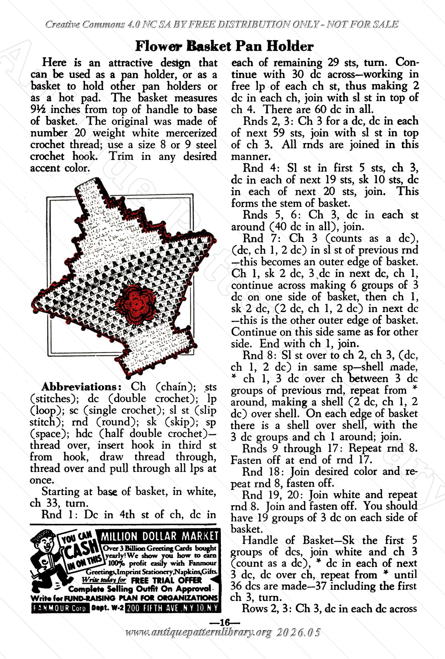I-WB175 The Workbasket Volume 17 February 1952 No. 5
