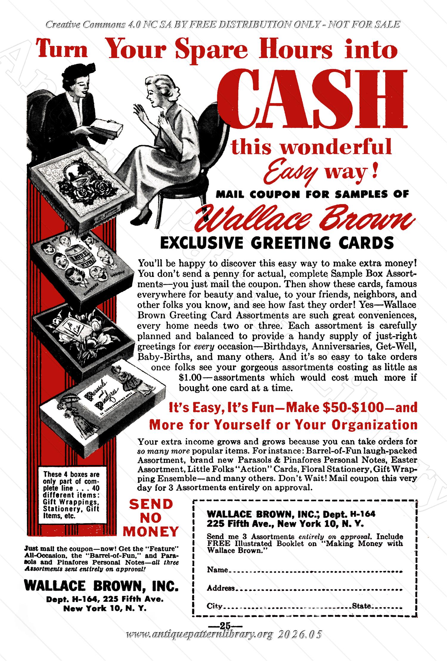 I-WB175 The Workbasket Volume 17 February 1952 No. 5