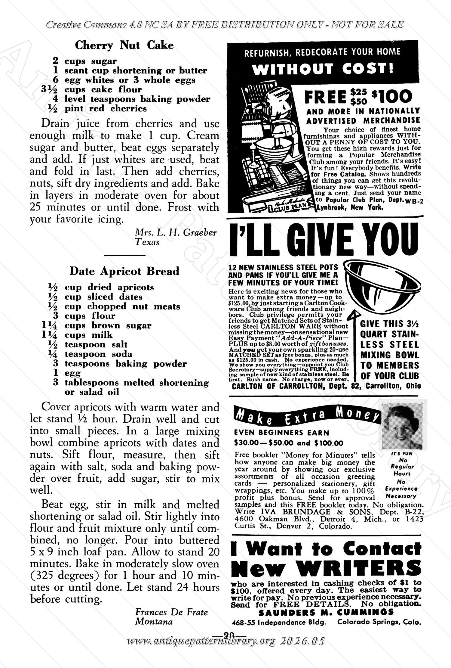 I-WB175 The Workbasket Volume 17 February 1952 No. 5