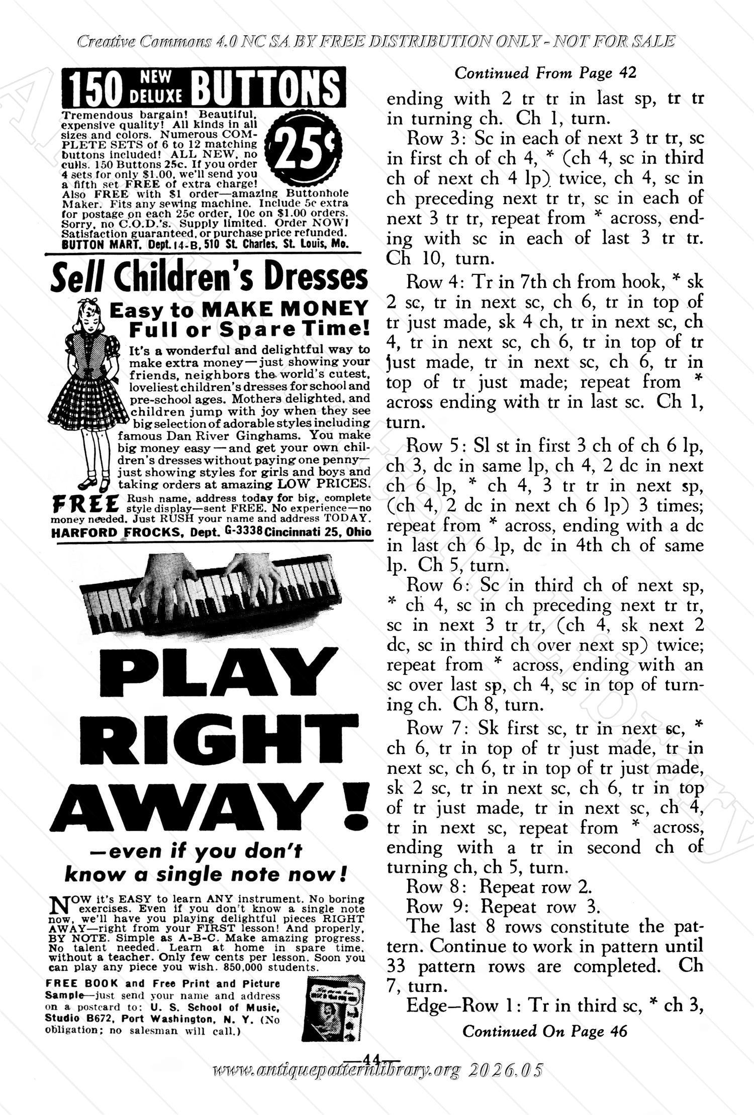 I-WB175 The Workbasket Volume 17 February 1952 No. 5