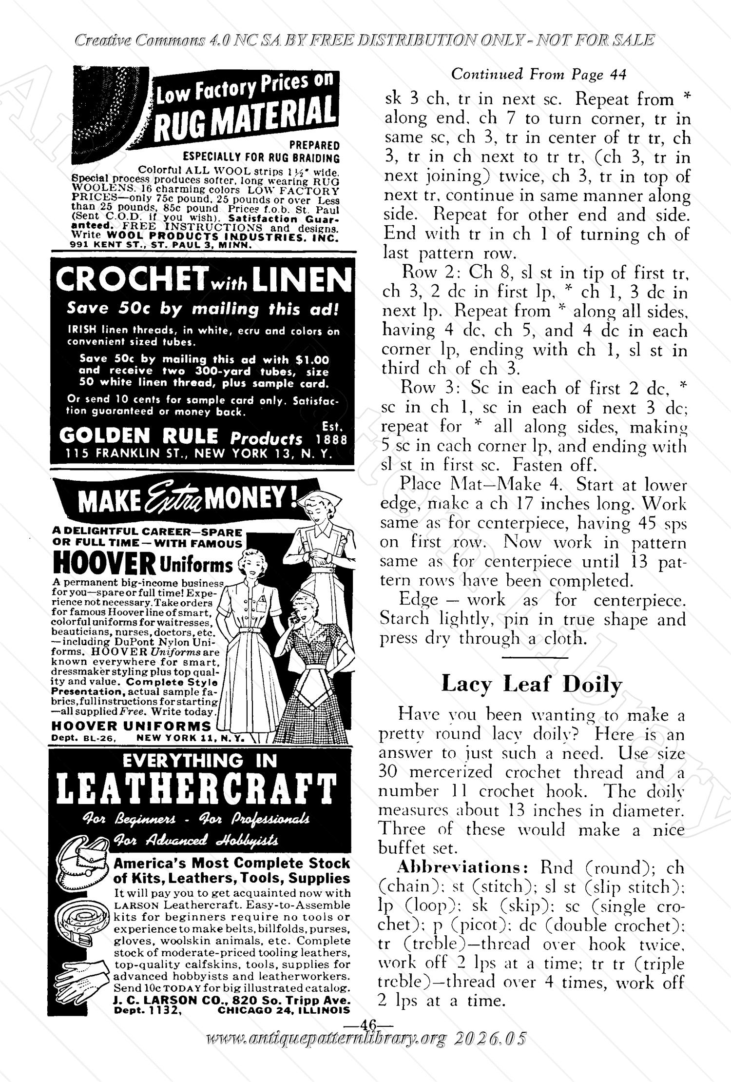 I-WB175 The Workbasket Volume 17 February 1952 No. 5