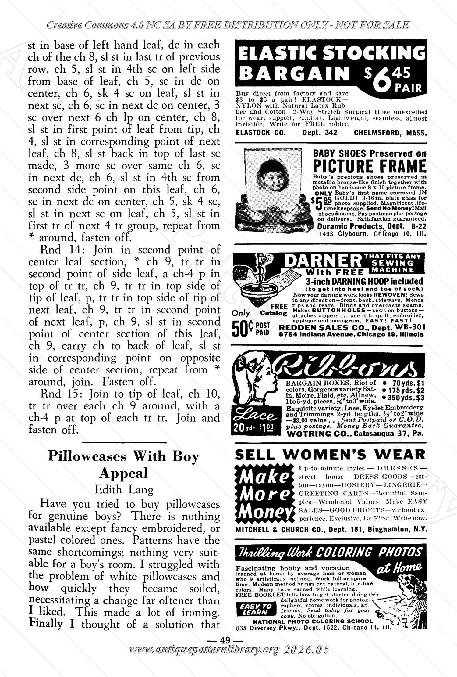 I-WB175 The Workbasket Volume 17 February 1952 No. 5