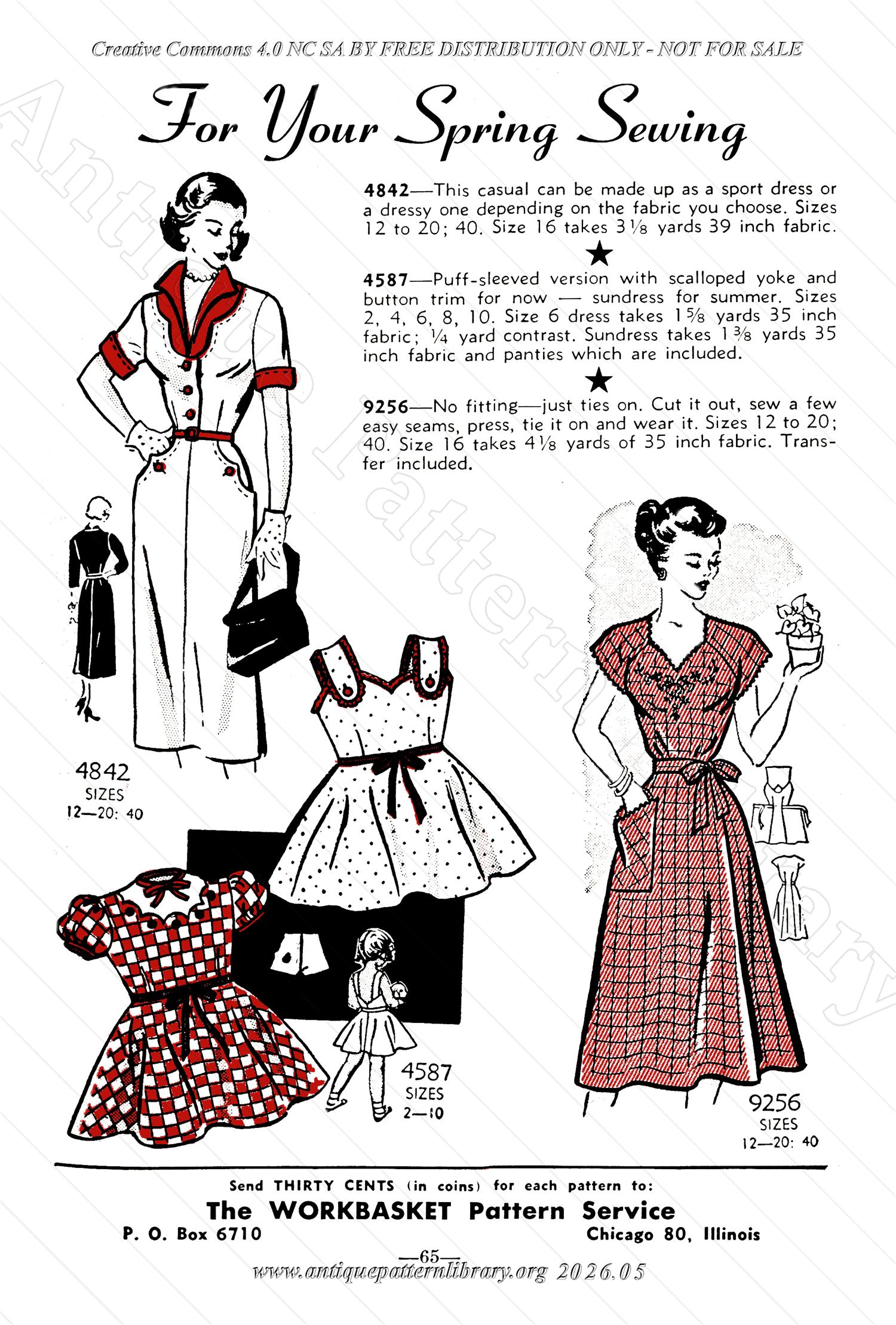 I-WB175 The Workbasket Volume 17 February 1952 No. 5