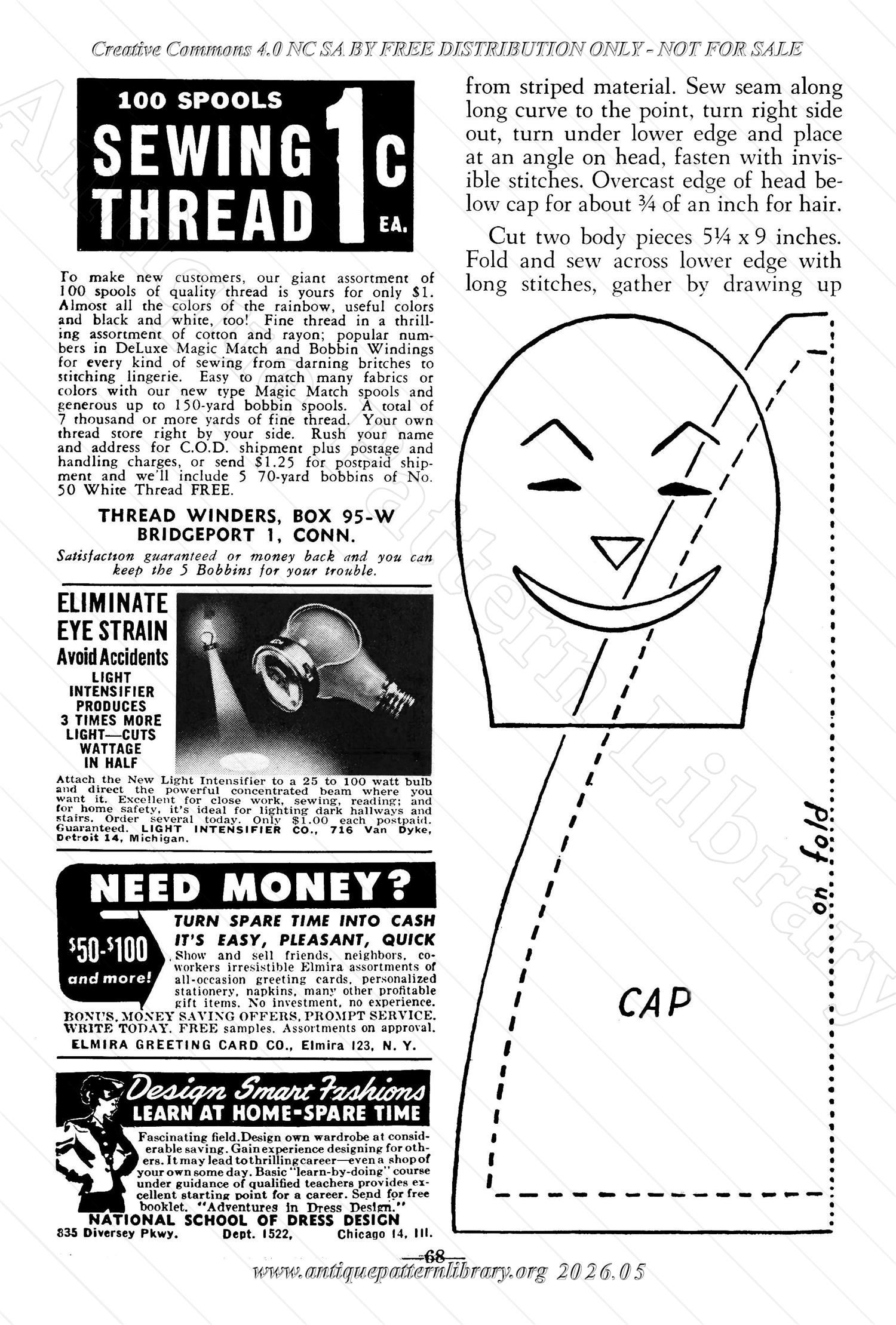 I-WB175 The Workbasket Volume 17 February 1952 No. 5
