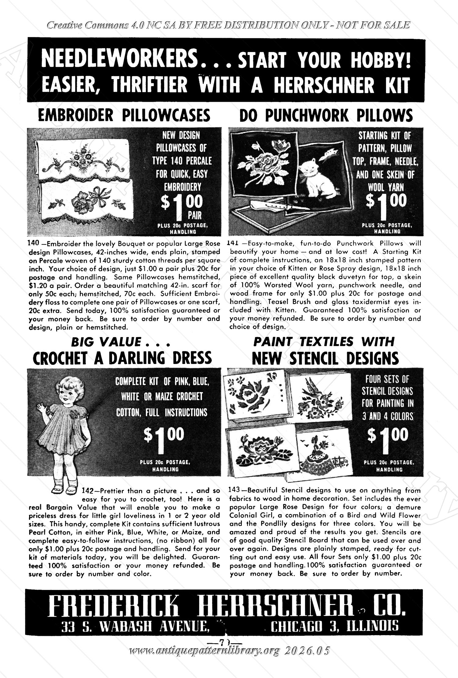 I-WB175 The Workbasket Volume 17 February 1952 No. 5