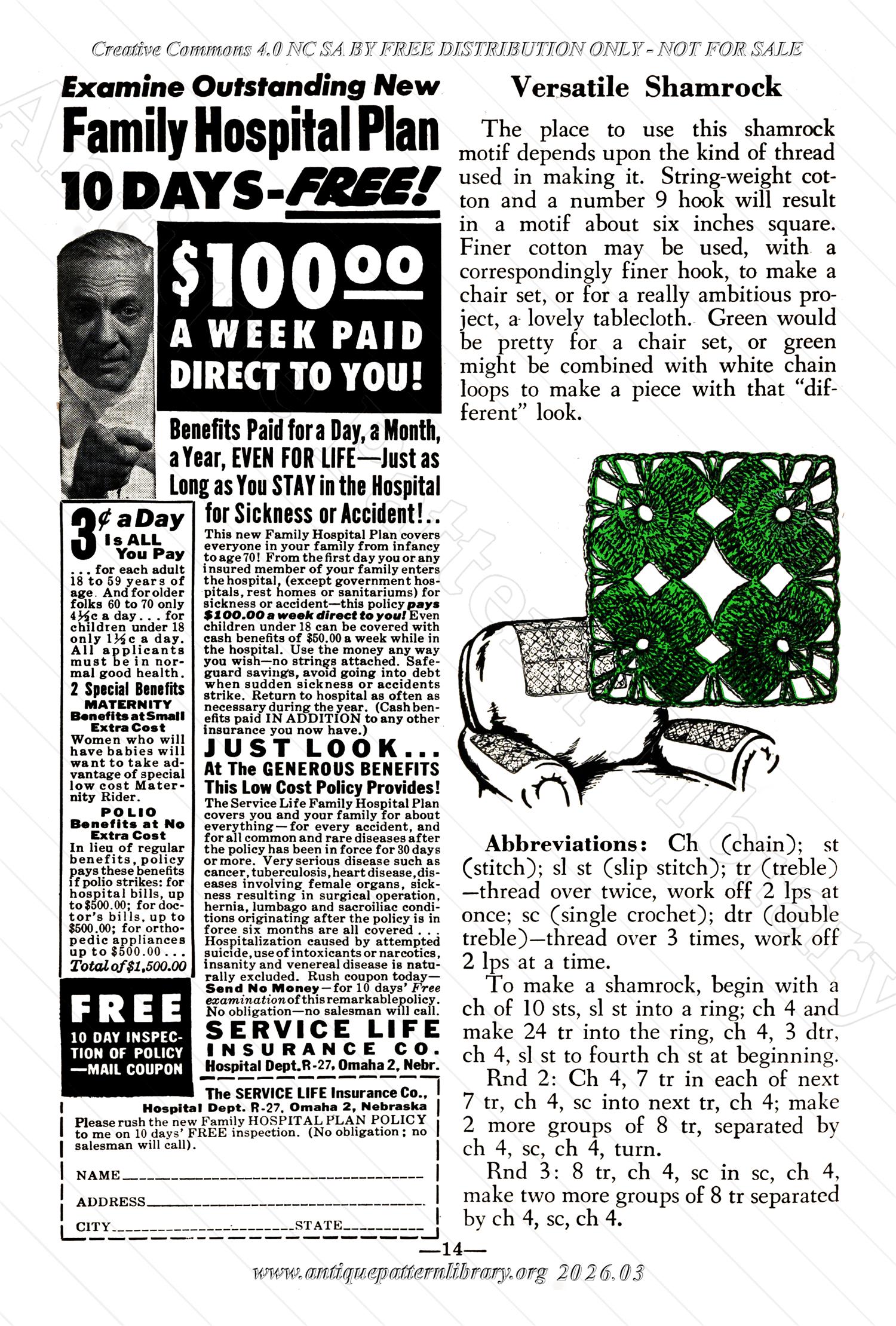 I-WB176 The Workbasket Volume 17 March 1952 No. 6