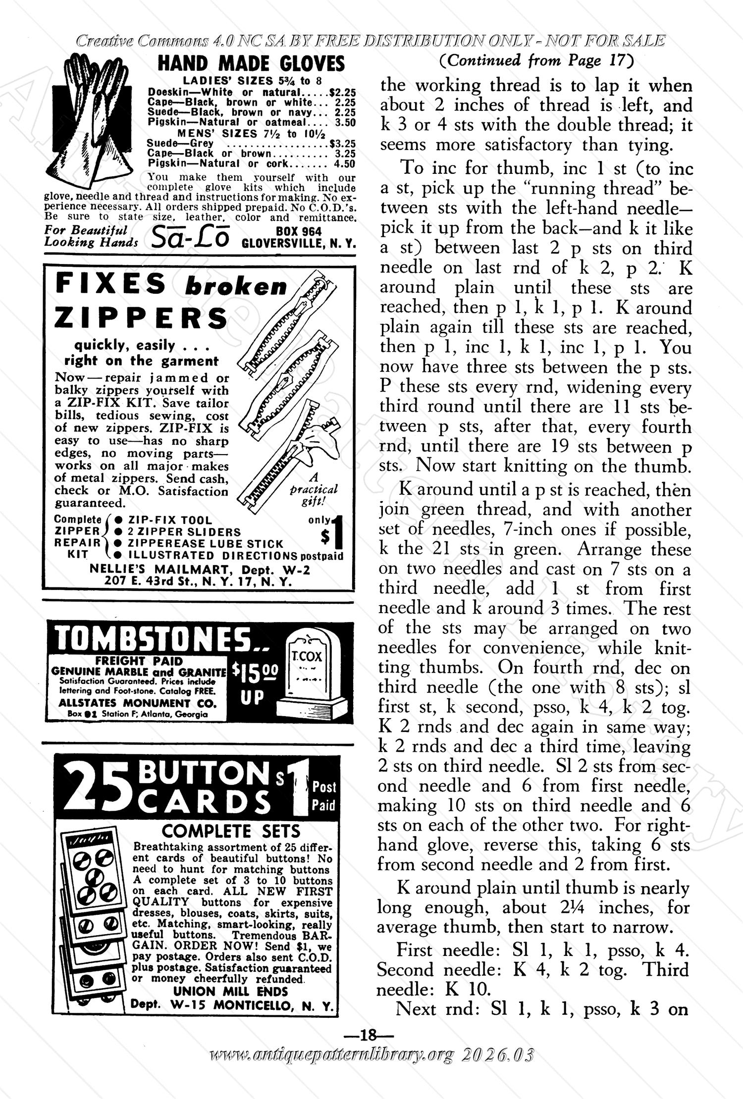 I-WB176 The Workbasket Volume 17 March 1952 No. 6