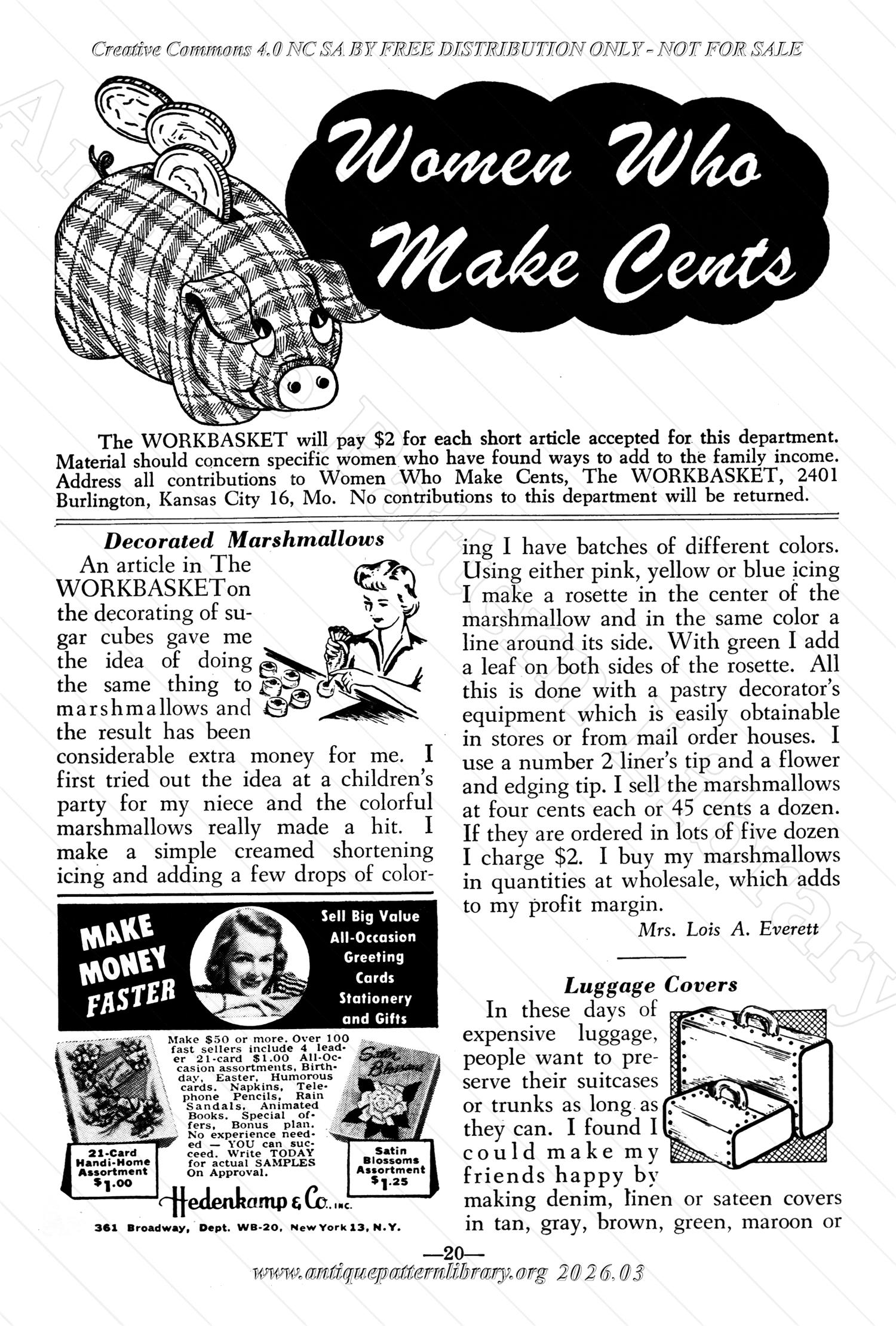 I-WB176 The Workbasket Volume 17 March 1952 No. 6