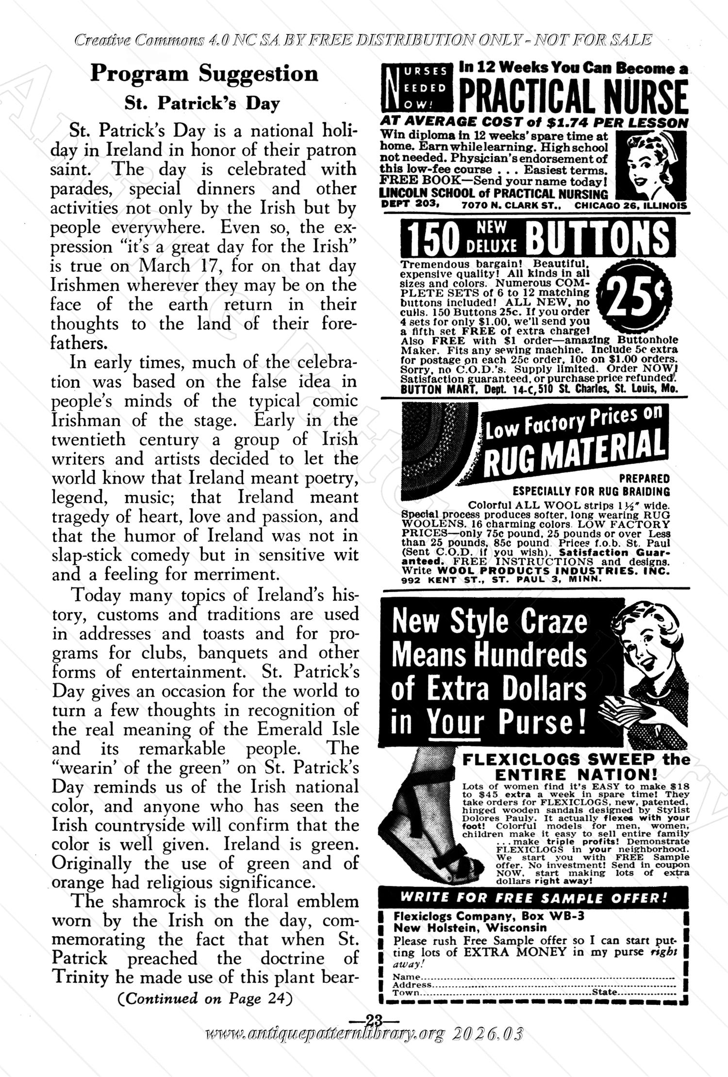 I-WB176 The Workbasket Volume 17 March 1952 No. 6