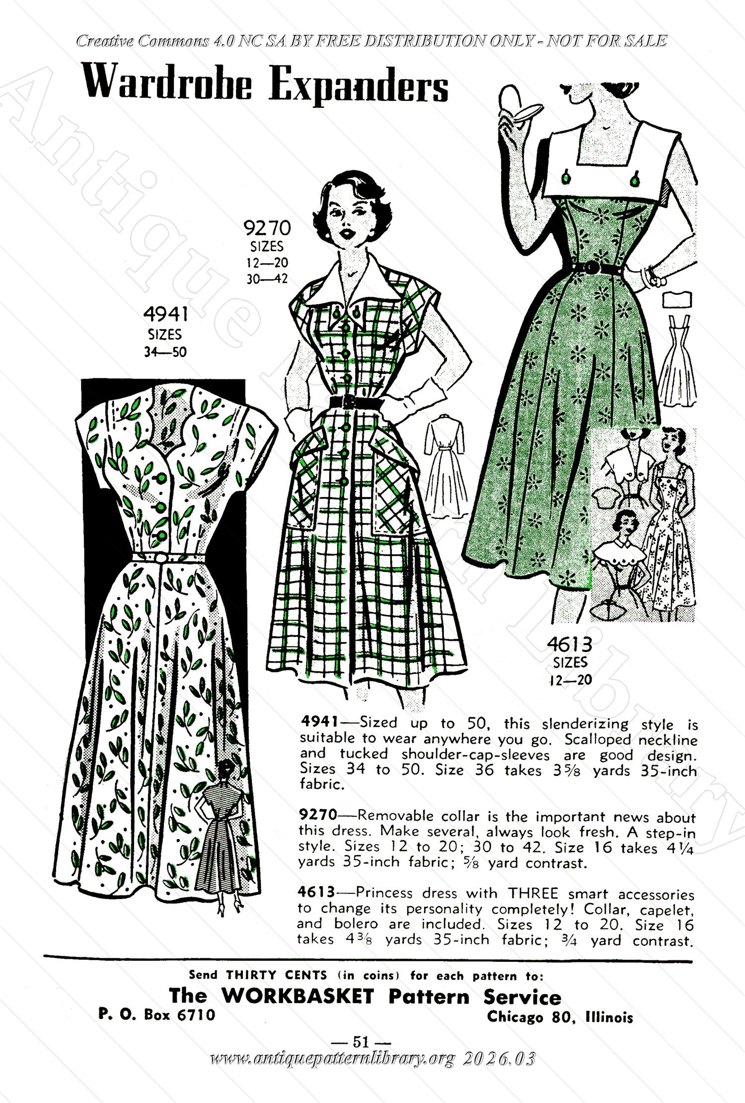 I-WB176 The Workbasket Volume 17 March 1952 No. 6