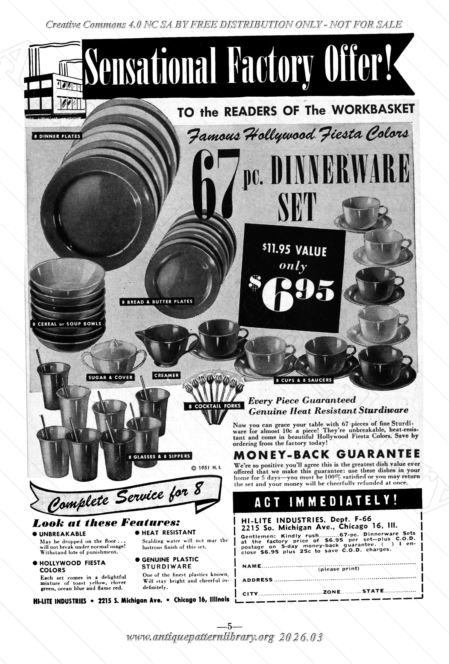 I-WB177 The Workbasket Volume 17 April 1952 No. 7
