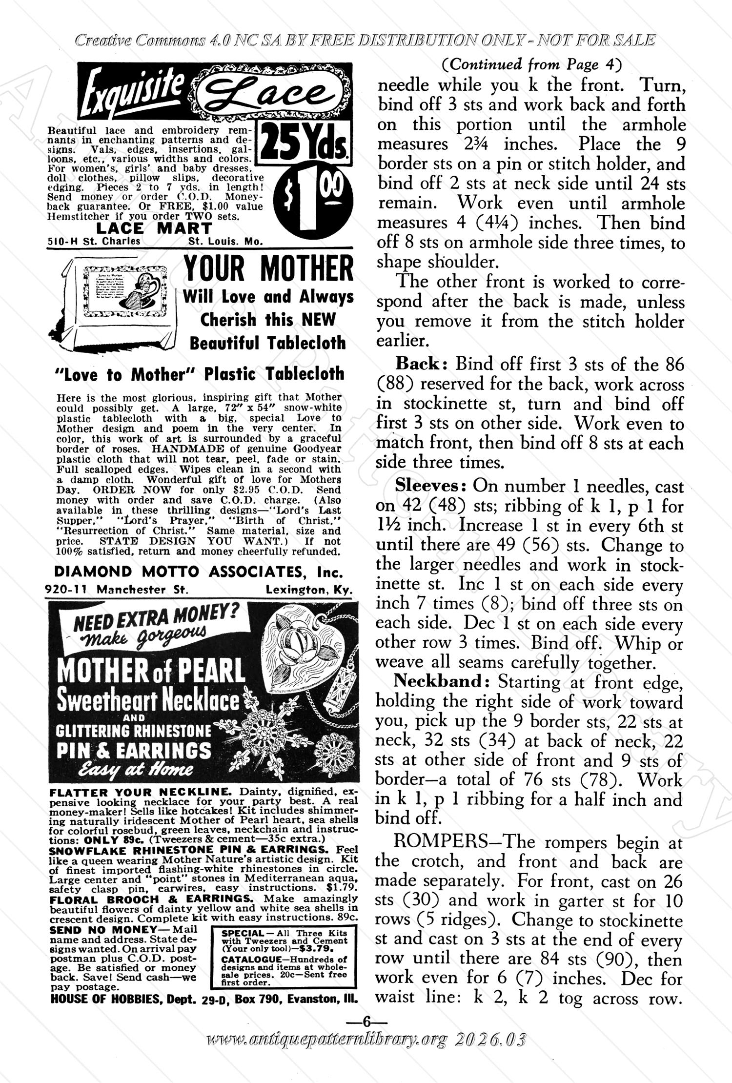 I-WB177 The Workbasket Volume 17 April 1952 No. 7