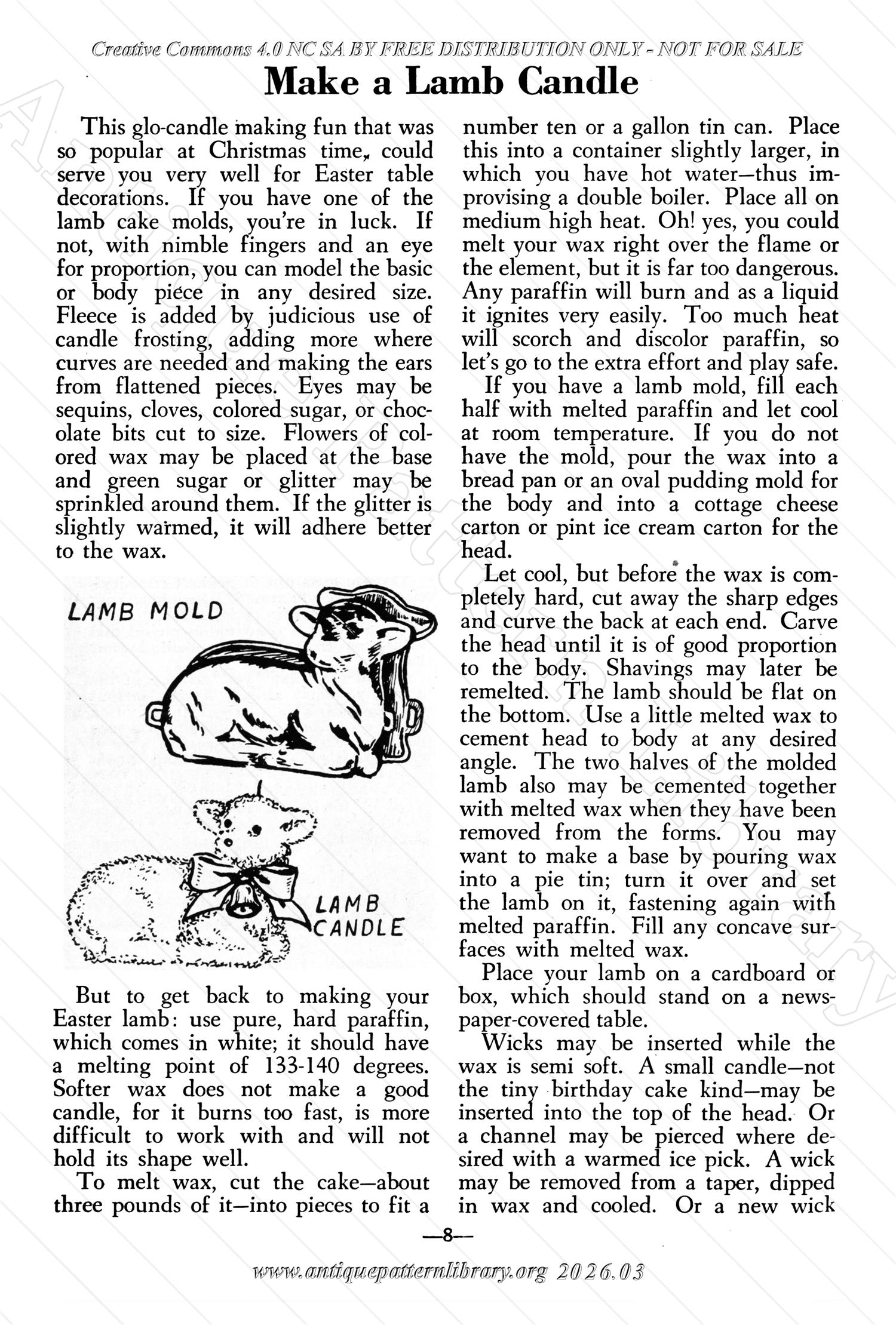 I-WB177 The Workbasket Volume 17 April 1952 No. 7