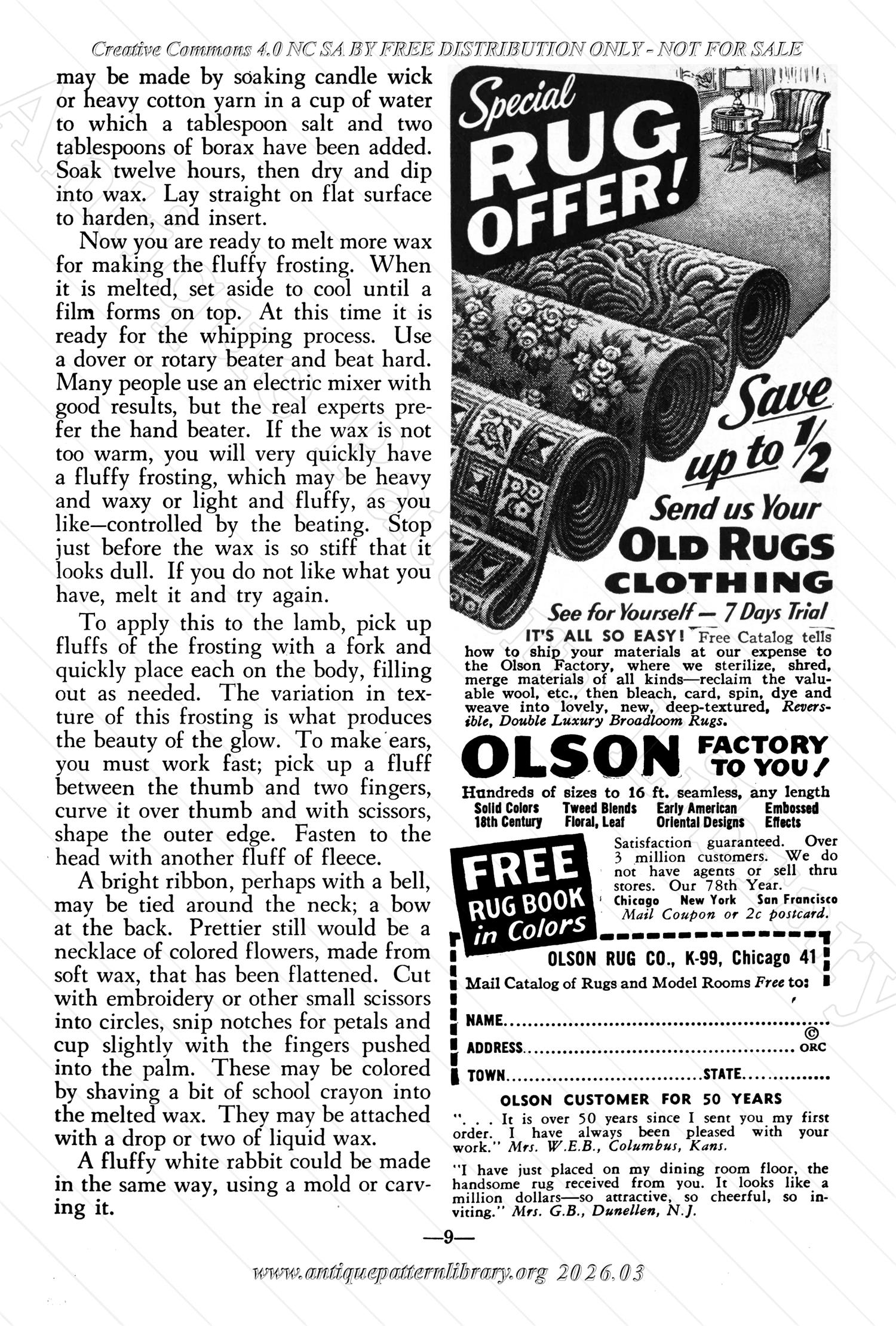 I-WB177 The Workbasket Volume 17 April 1952 No. 7