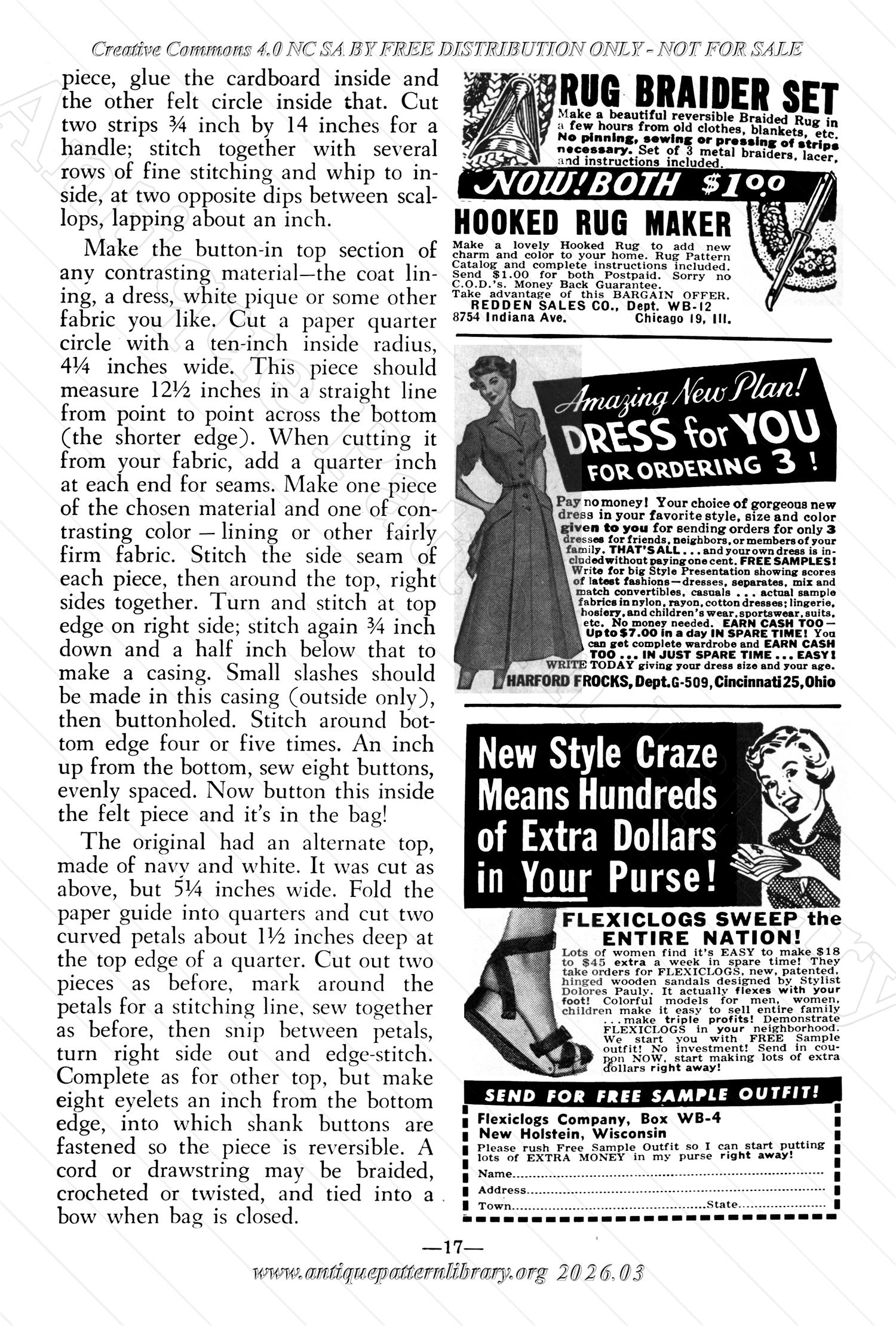 I-WB177 The Workbasket Volume 17 April 1952 No. 7