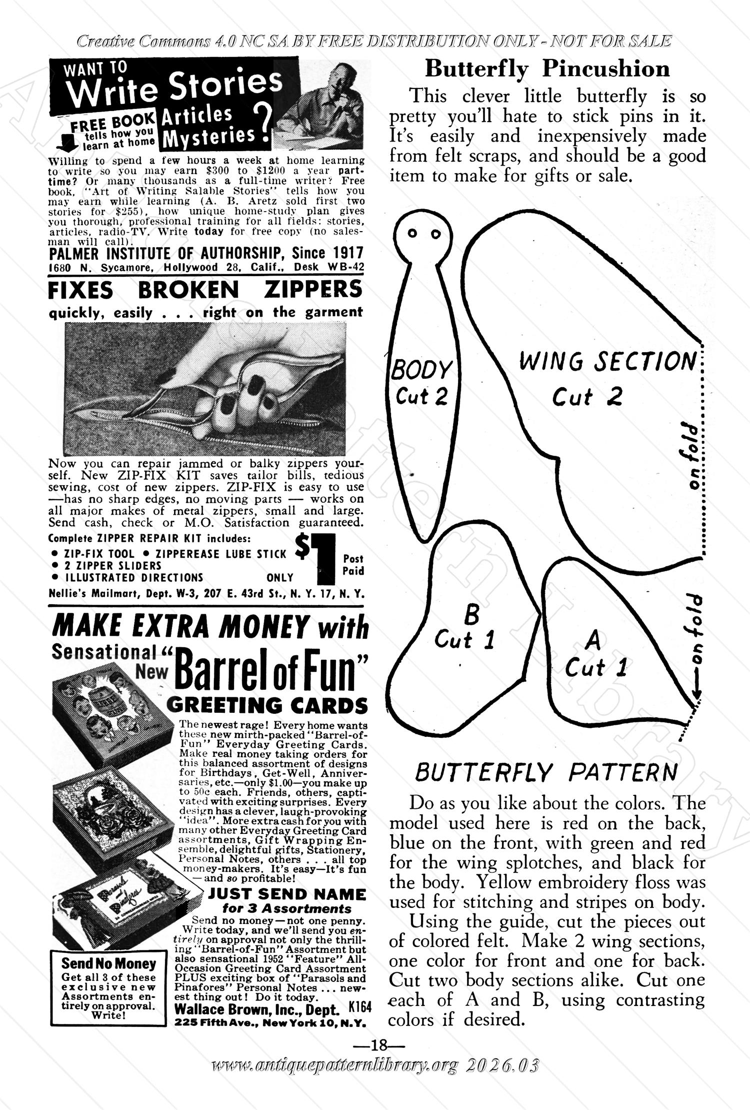 I-WB177 The Workbasket Volume 17 April 1952 No. 7