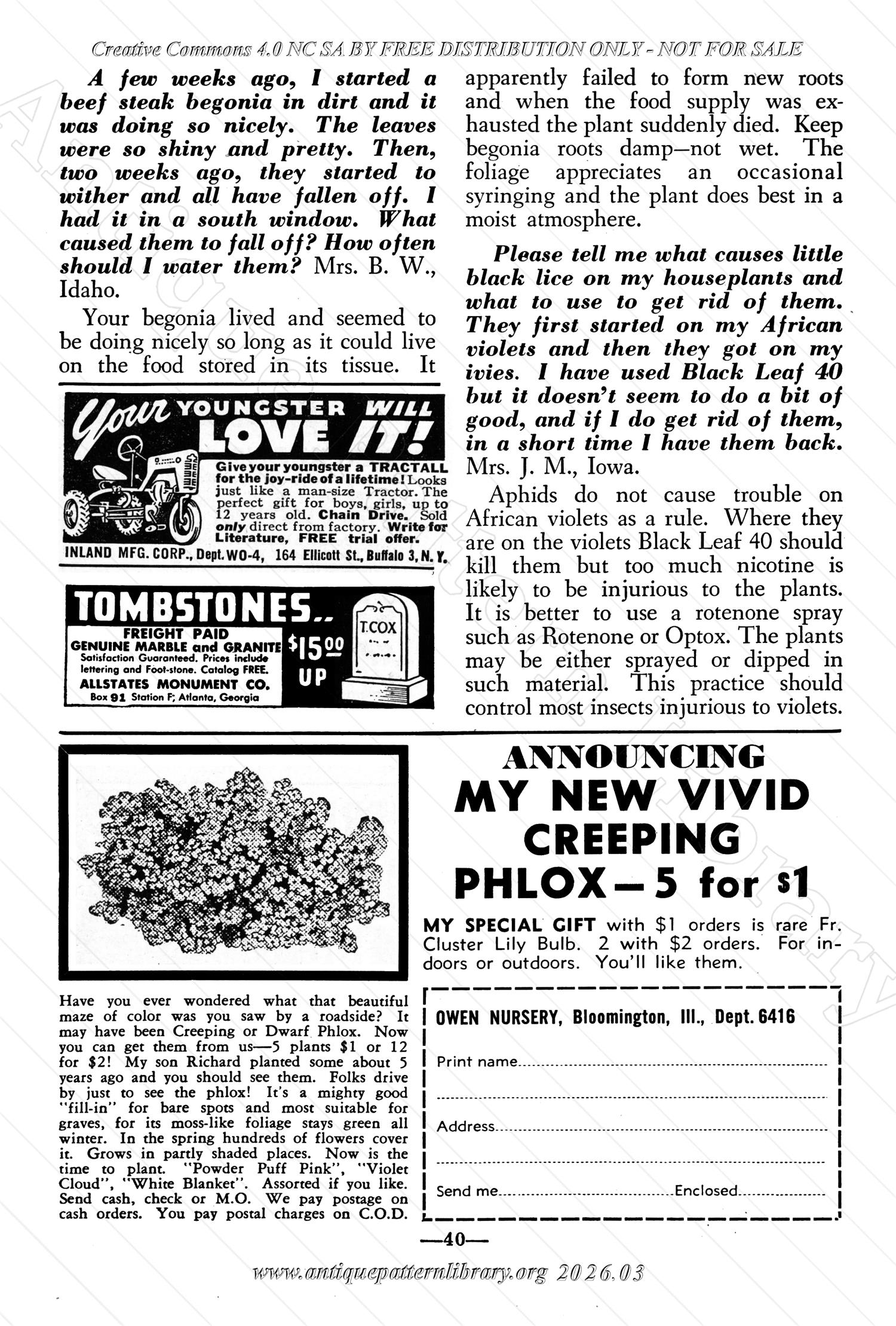 I-WB177 The Workbasket Volume 17 April 1952 No. 7