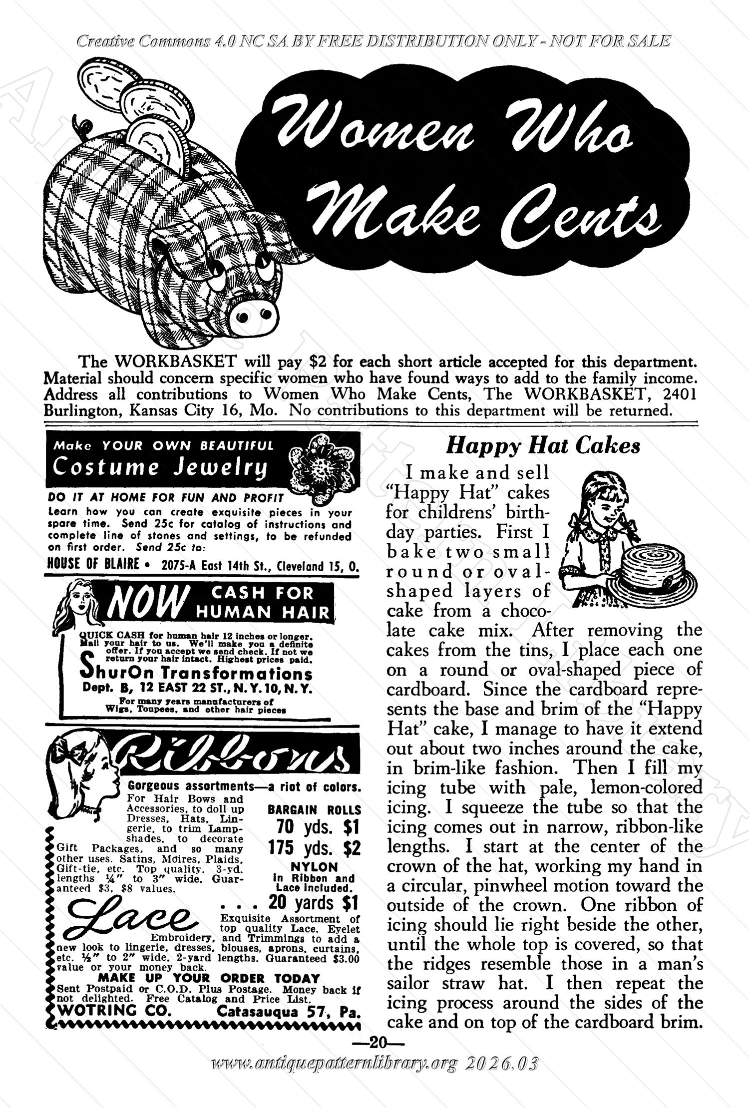 I-WB178 The Workbasket Volume 17 May 1952 No. 8