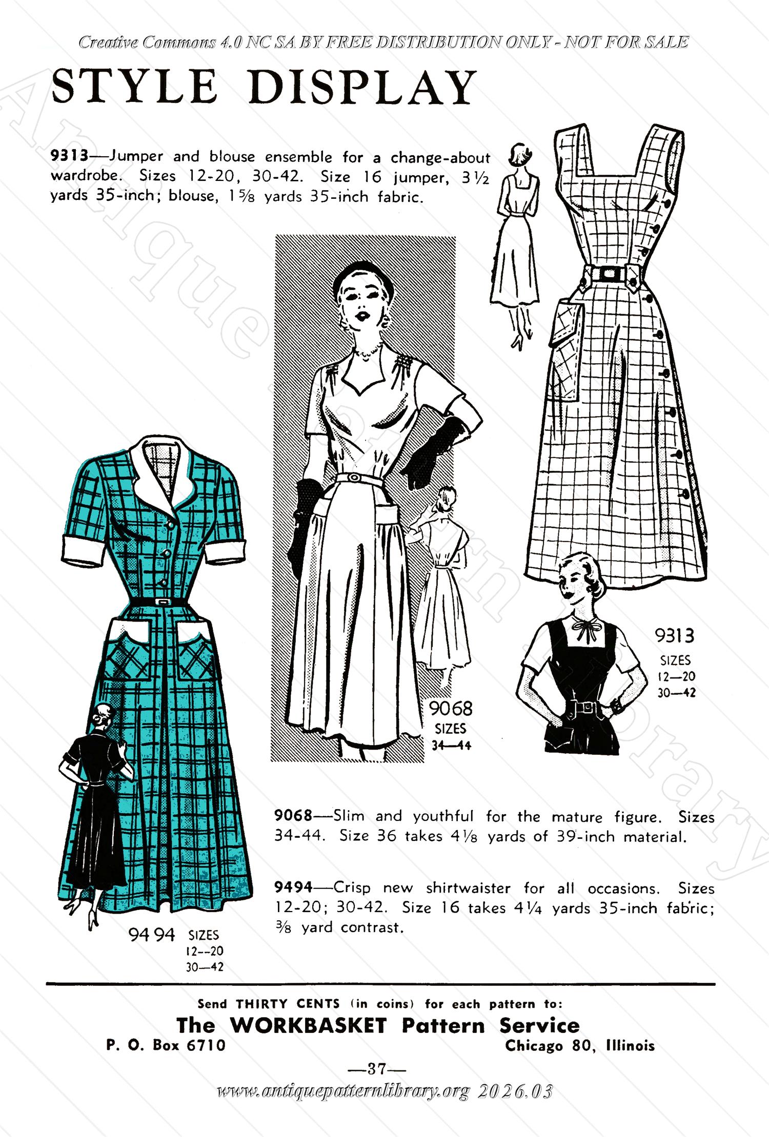 I-WB178 The Workbasket Volume 17 May 1952 No. 8