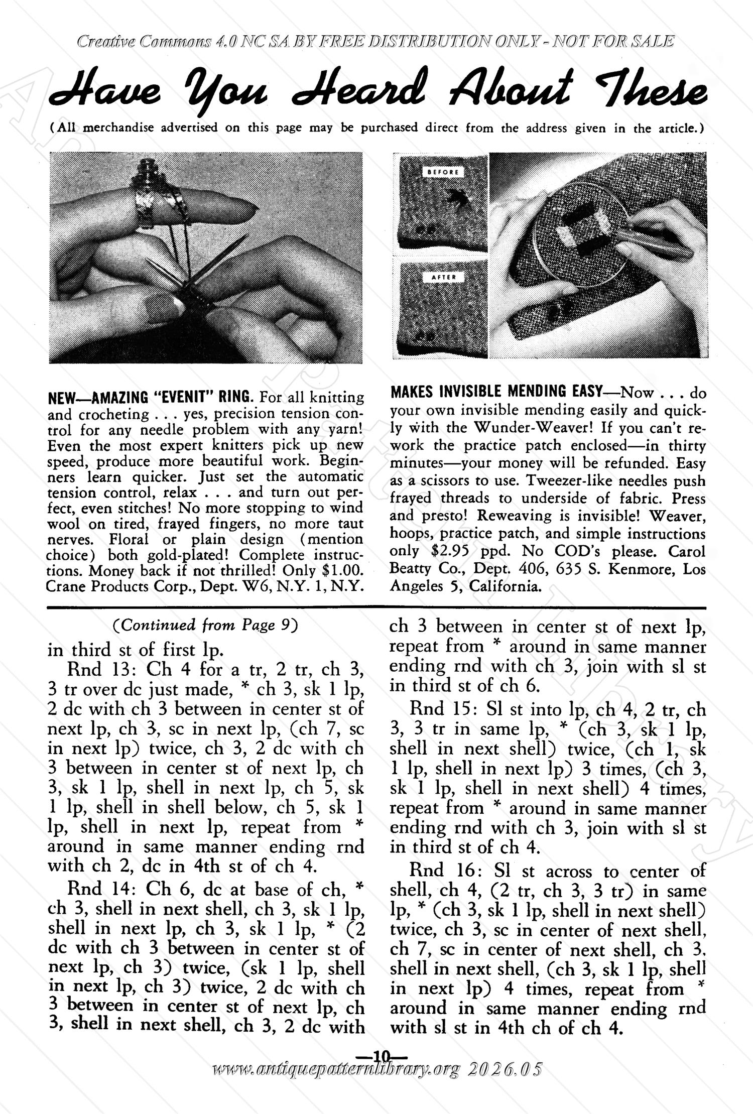 I-WB179 The Workbasket Volume 17 June 1952 No. 9