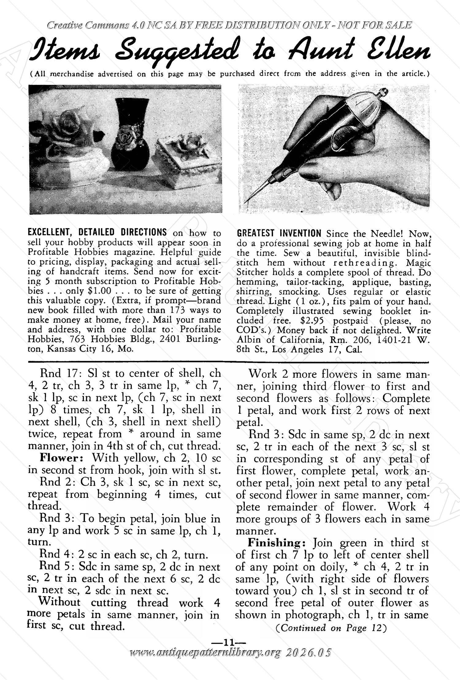 I-WB179 The Workbasket Volume 17 June 1952 No. 9