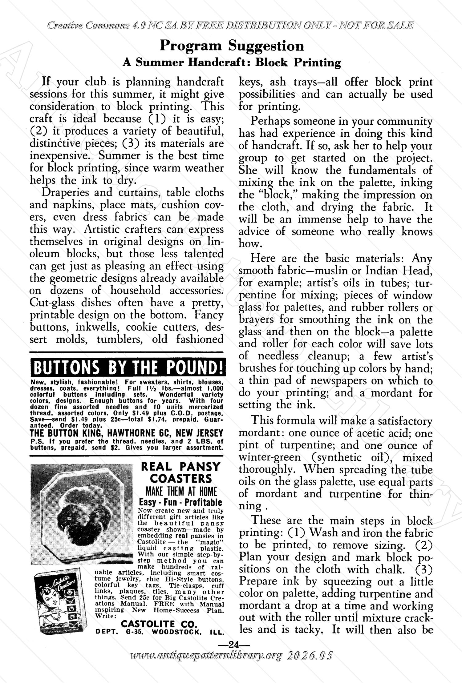 I-WB179 The Workbasket Volume 17 June 1952 No. 9