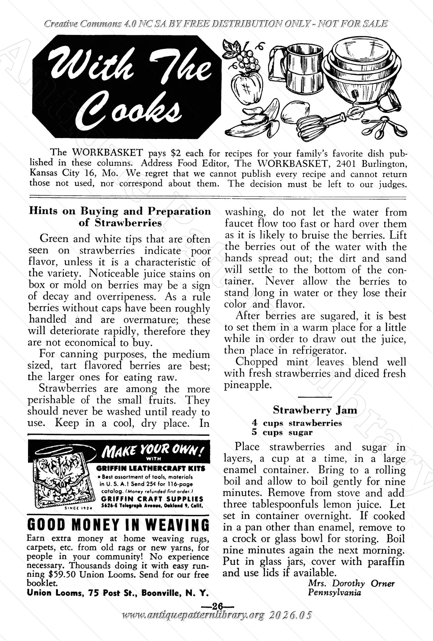 I-WB179 The Workbasket Volume 17 June 1952 No. 9