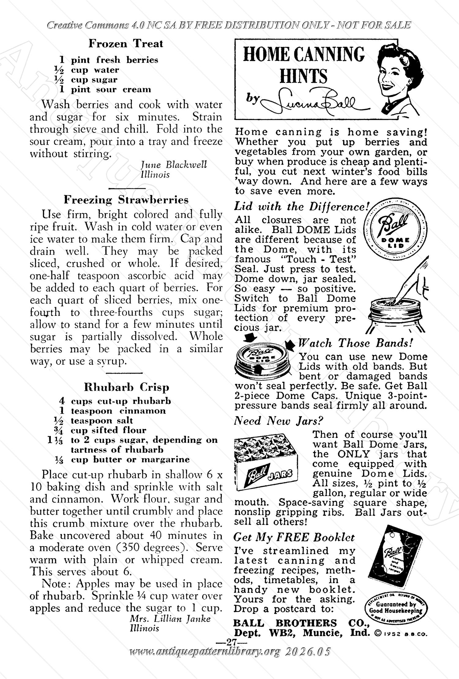 I-WB179 The Workbasket Volume 17 June 1952 No. 9