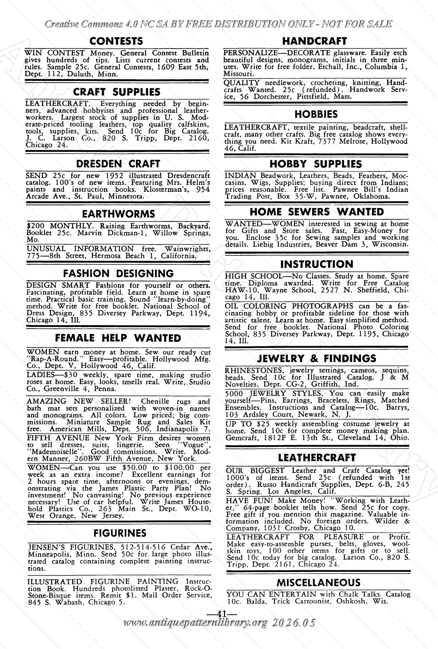 I-WB179 The Workbasket Volume 17 June 1952 No. 9