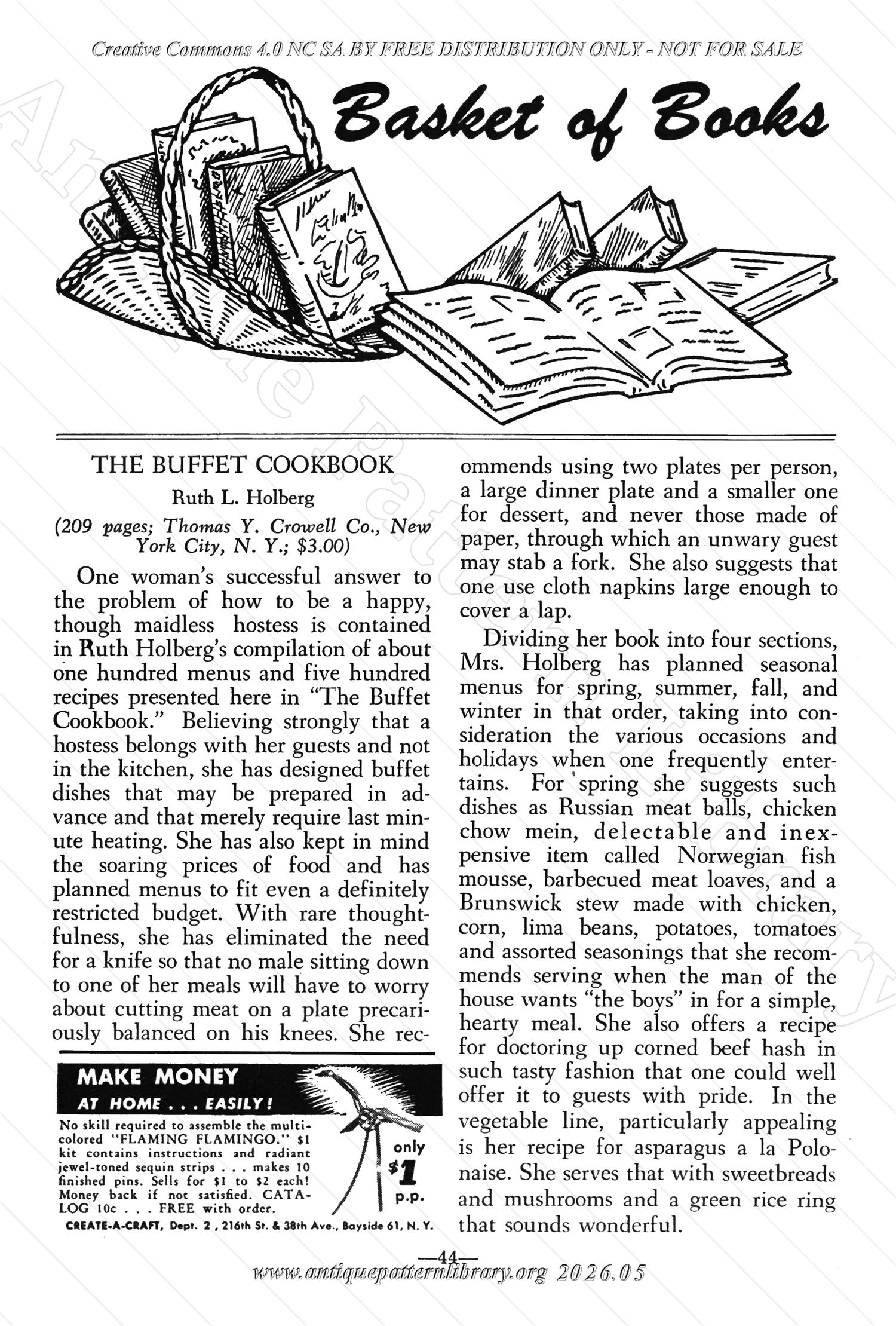 I-WB179 The Workbasket Volume 17 June 1952 No. 9