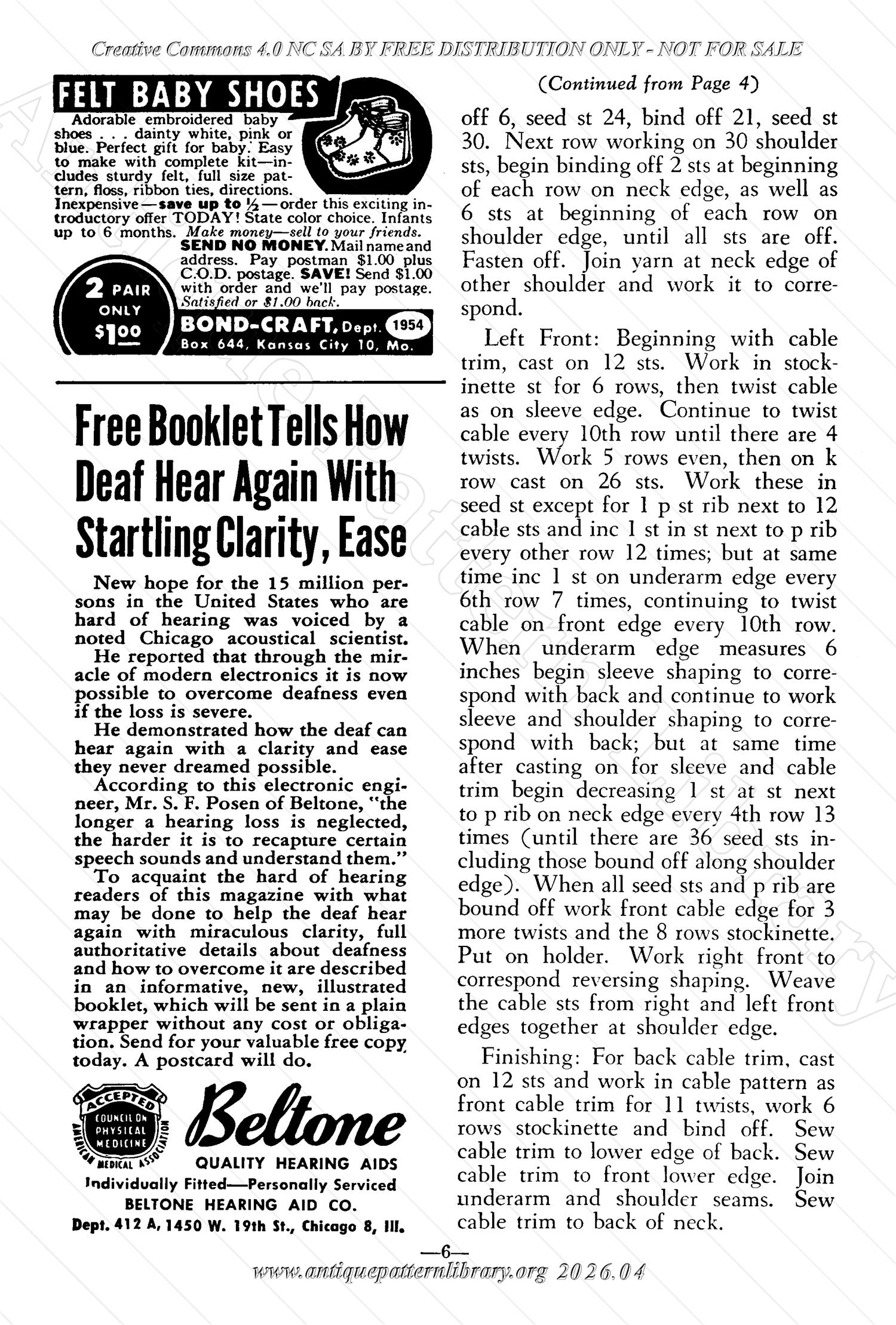 I-WB17A The Workbasket Volume 17 July 1952 No. 10
