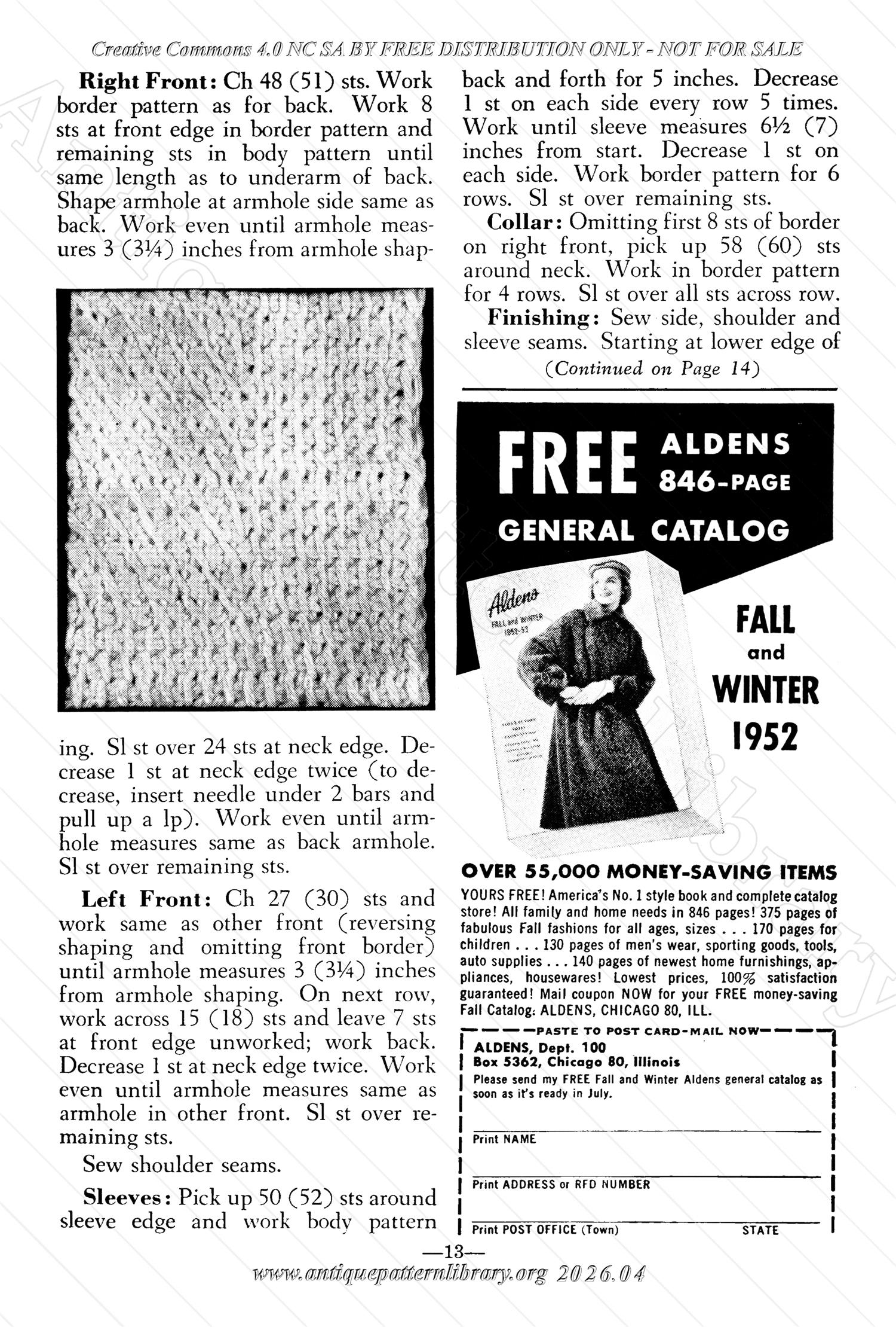 I-WB17A The Workbasket Volume 17 July 1952 No. 10