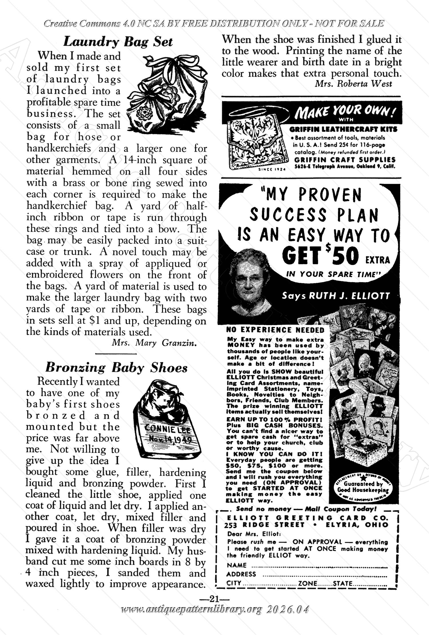 I-WB17A The Workbasket Volume 17 July 1952 No. 10
