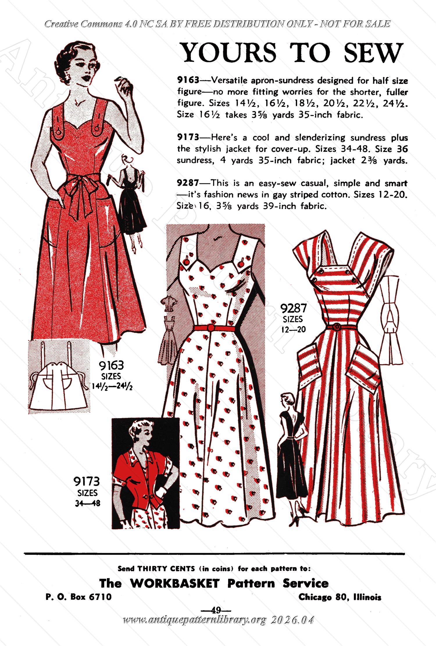 I-WB17A The Workbasket Volume 17 July 1952 No. 10