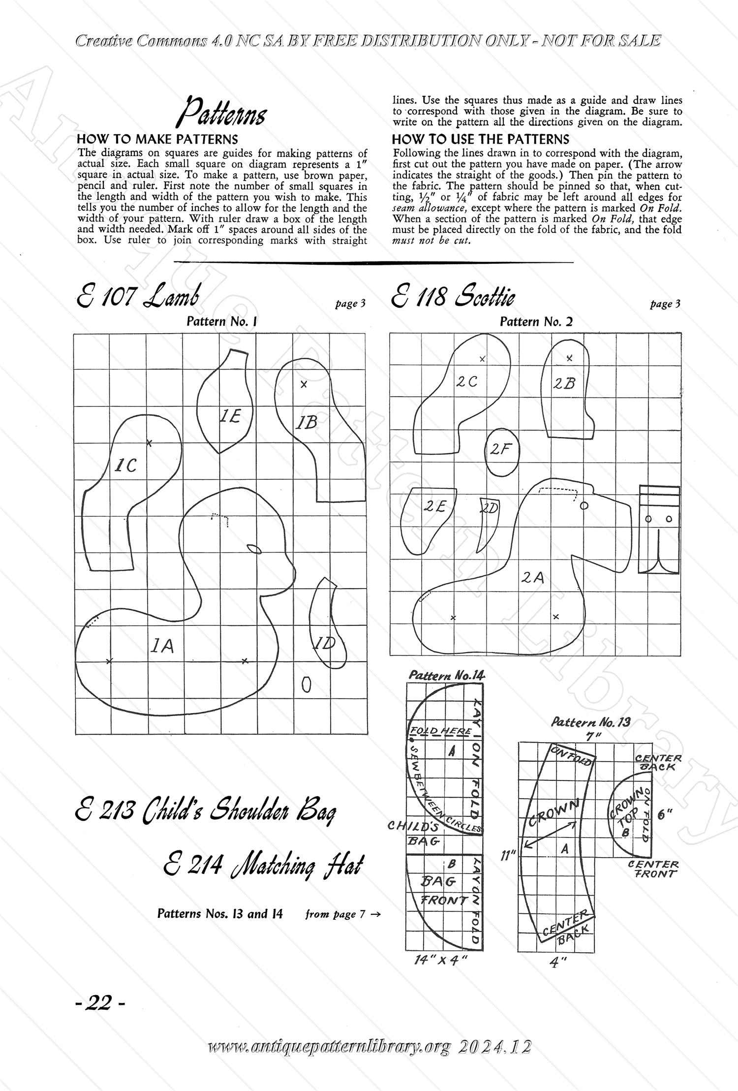 J-CB002 Clark's O.N.T. J&P Coats Gift Bazaar Sewing Suggestions