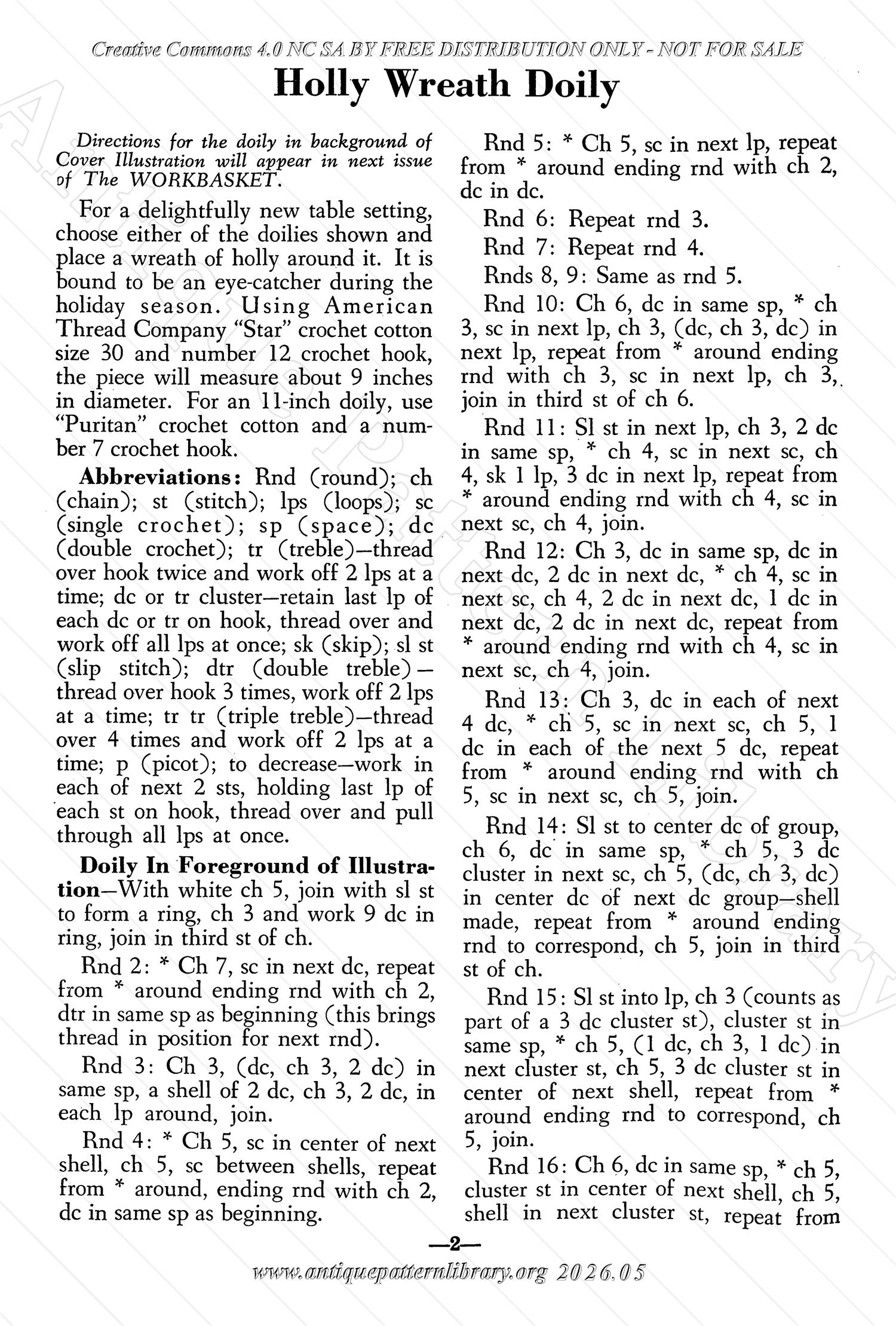 J-JN003 The Workbasket  Volume 16 December 1950 No. 3