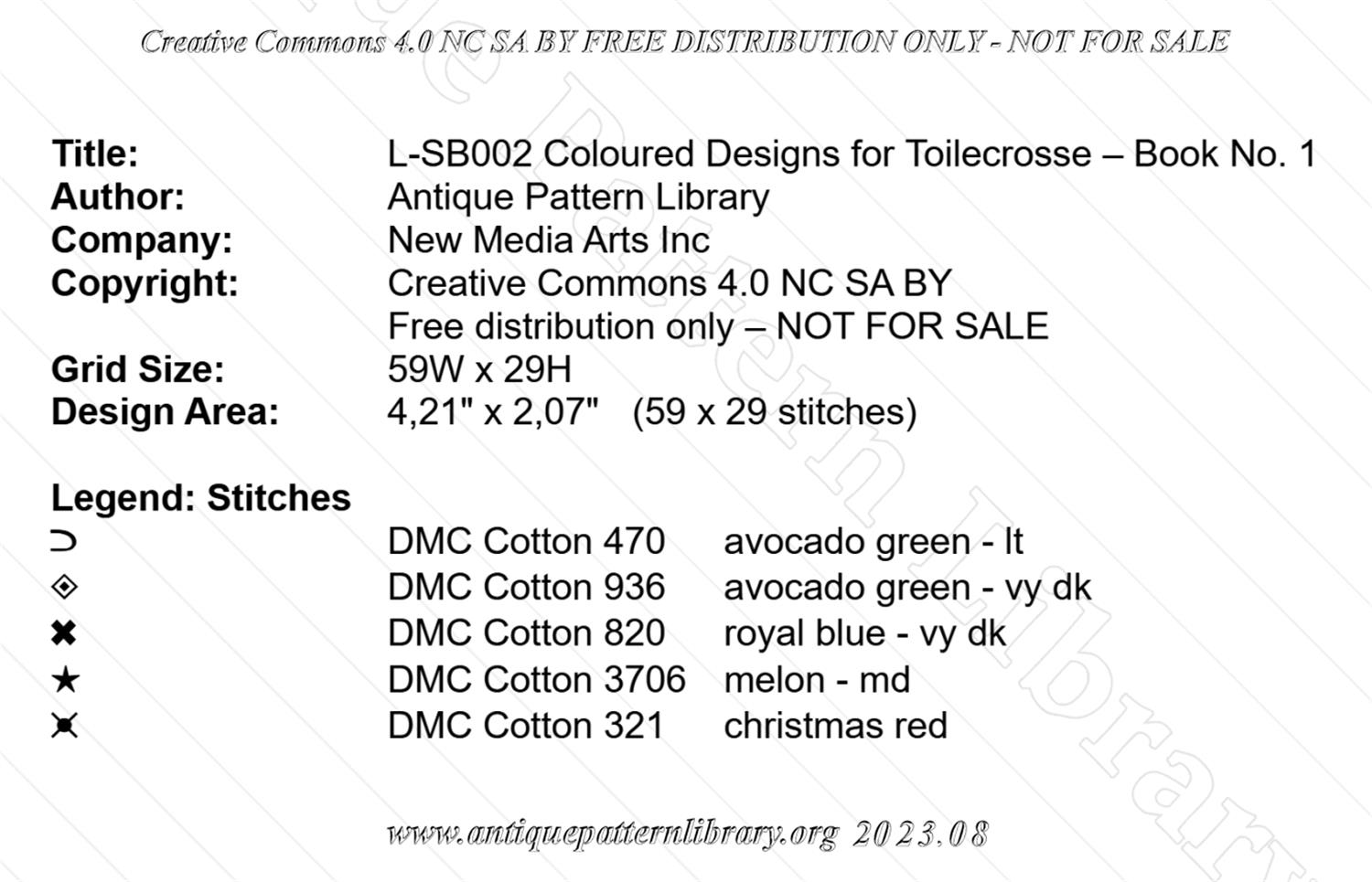 L-SB002 Coloured Designs for Toilecrosse 