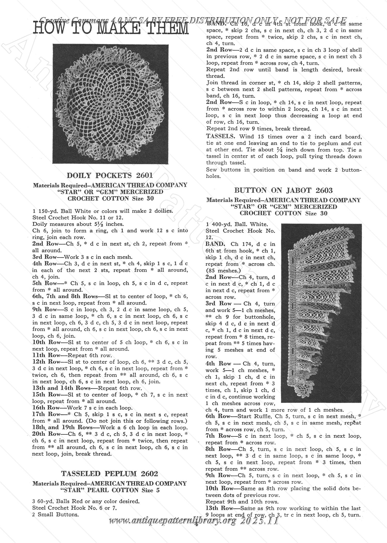 M-CB014 Trimming Tricks with Crochet