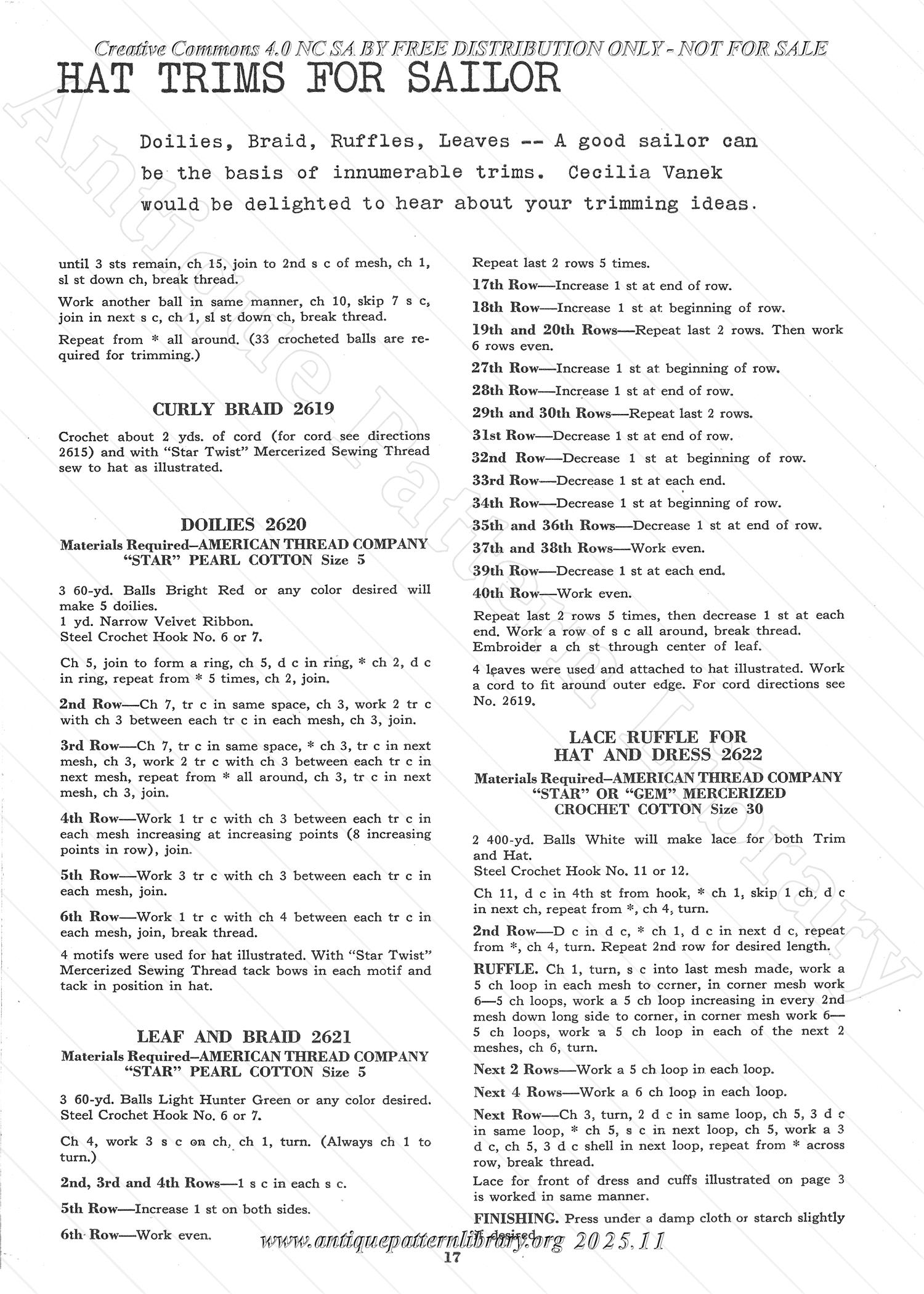 M-CB014 Trimming Tricks with Crochet