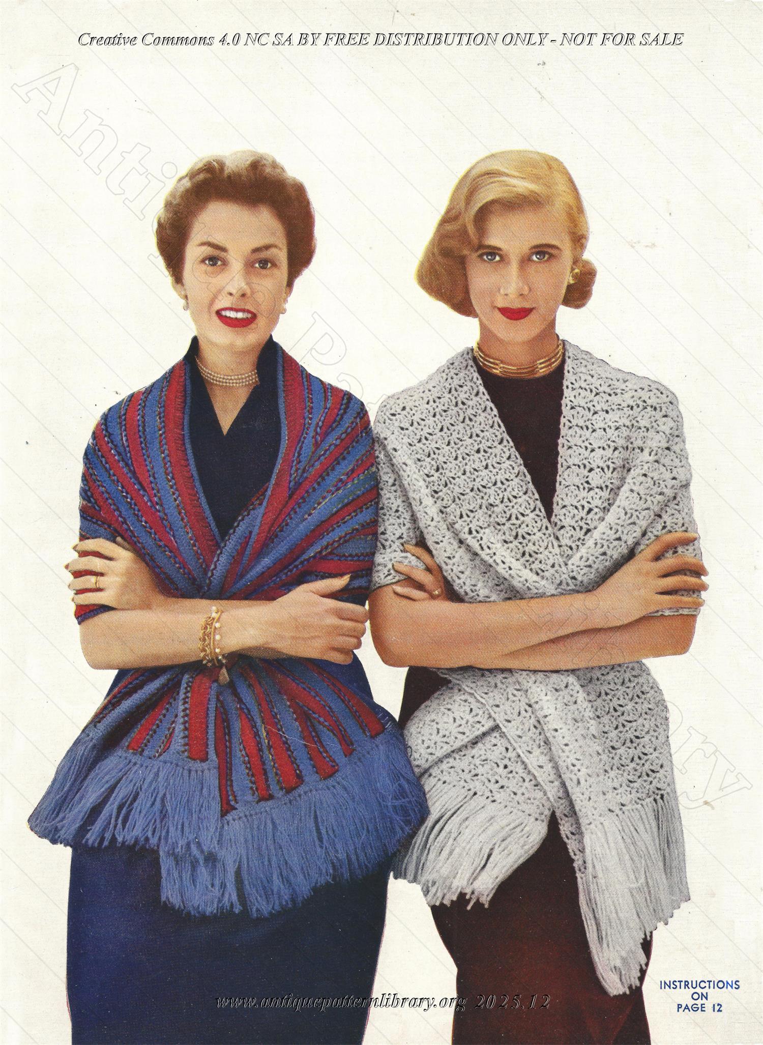 M-CB016 Stoles and Shawls Book No. 86