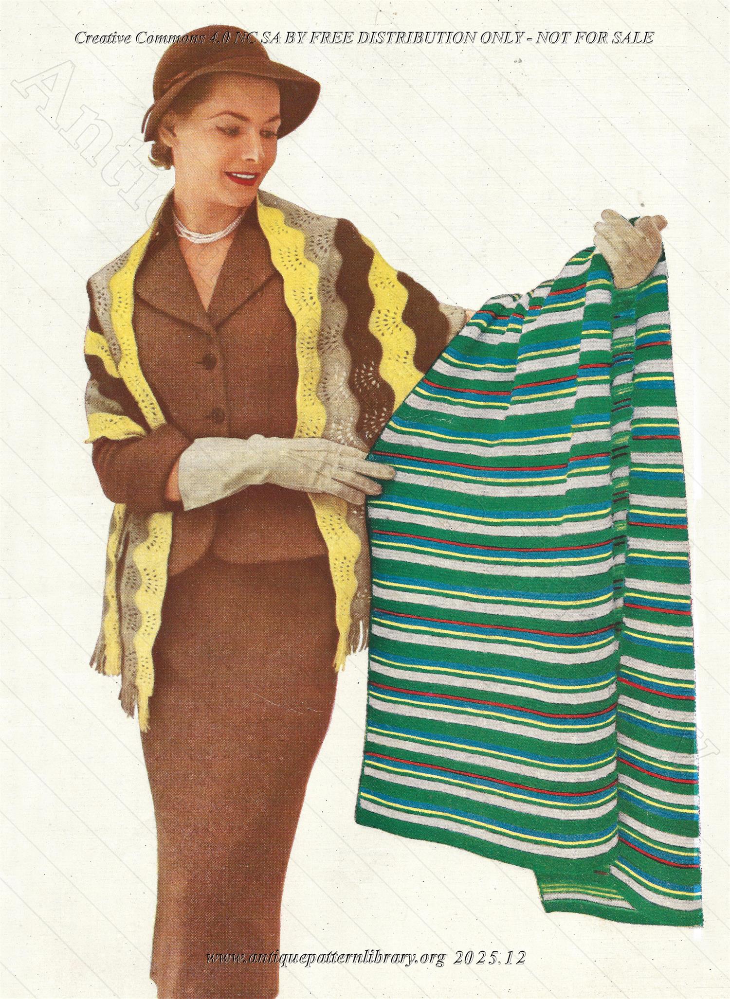 M-CB016 Stoles and Shawls Book No. 86