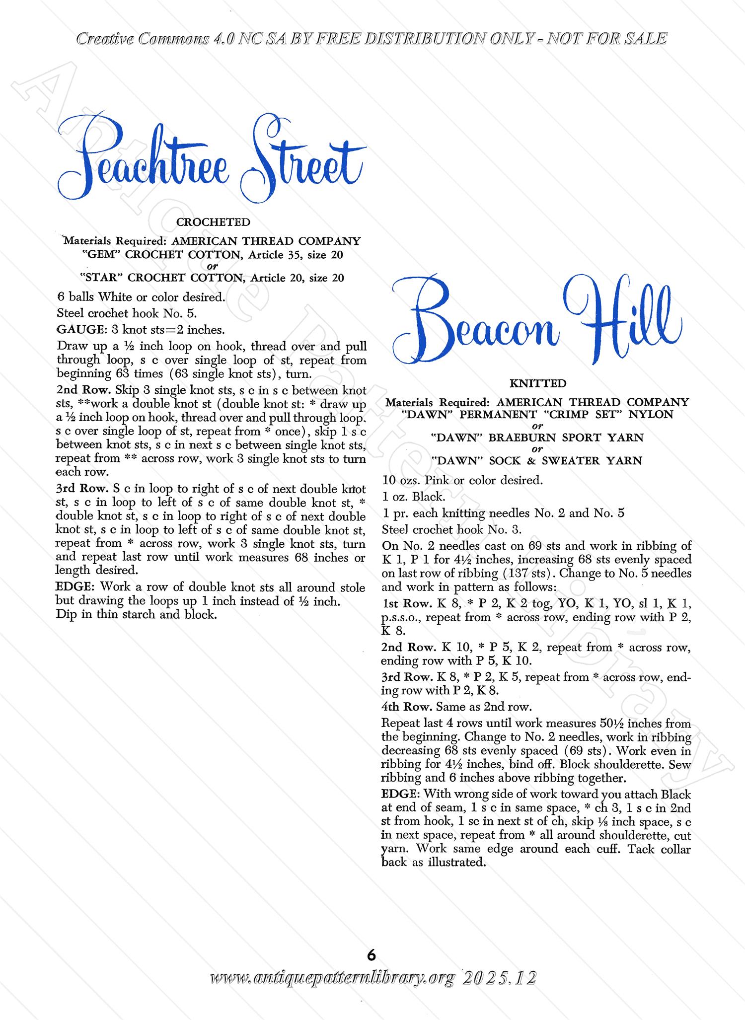 M-CB016 Stoles and Shawls Book No. 86