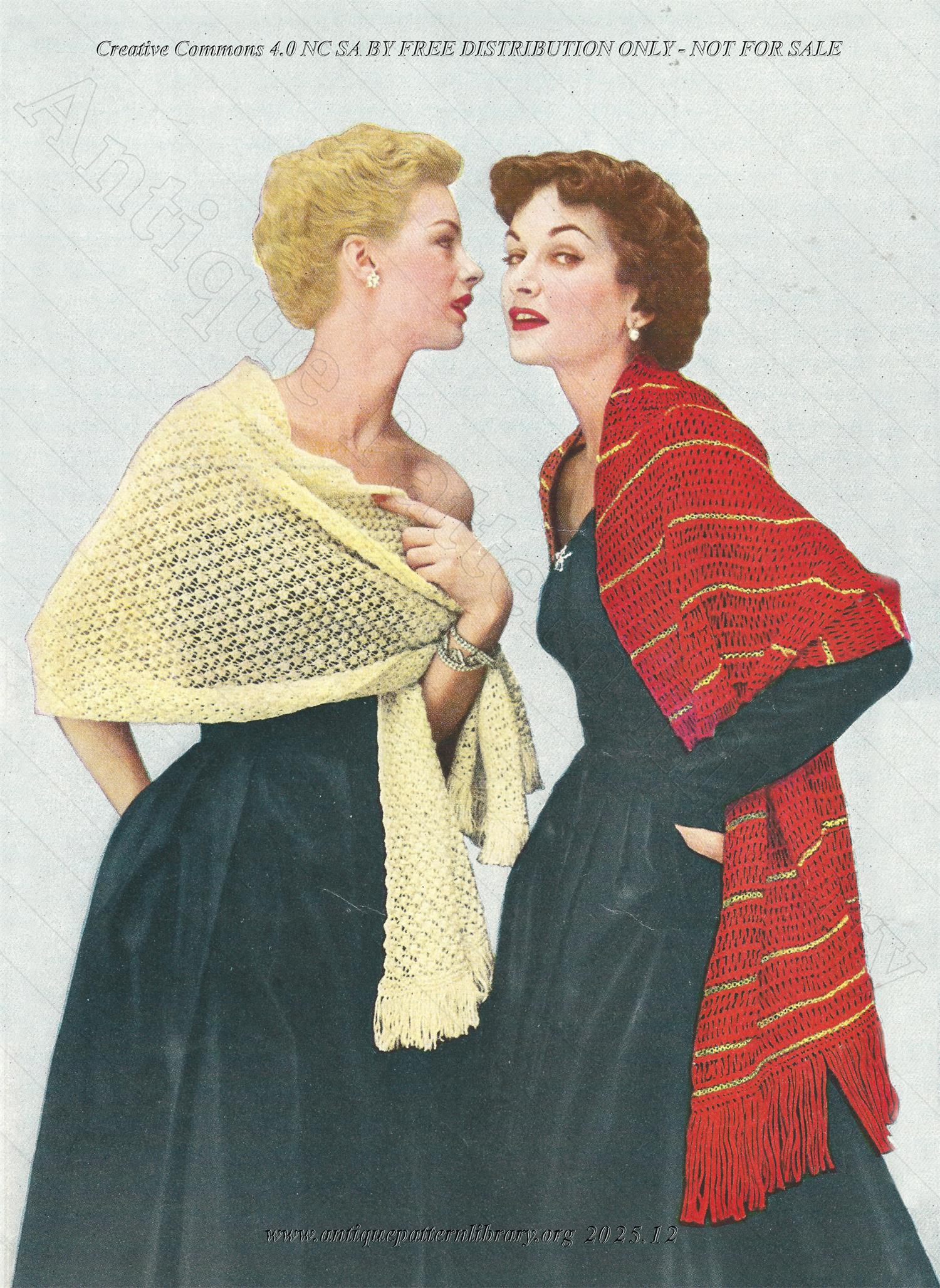 M-CB016 Stoles and Shawls Book No. 86